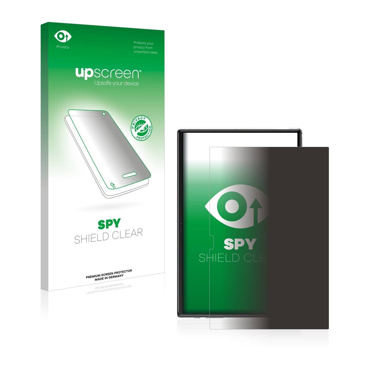 upscreen Spy Shield Clear Premium Blickschutzfolie für Yestel T10 10