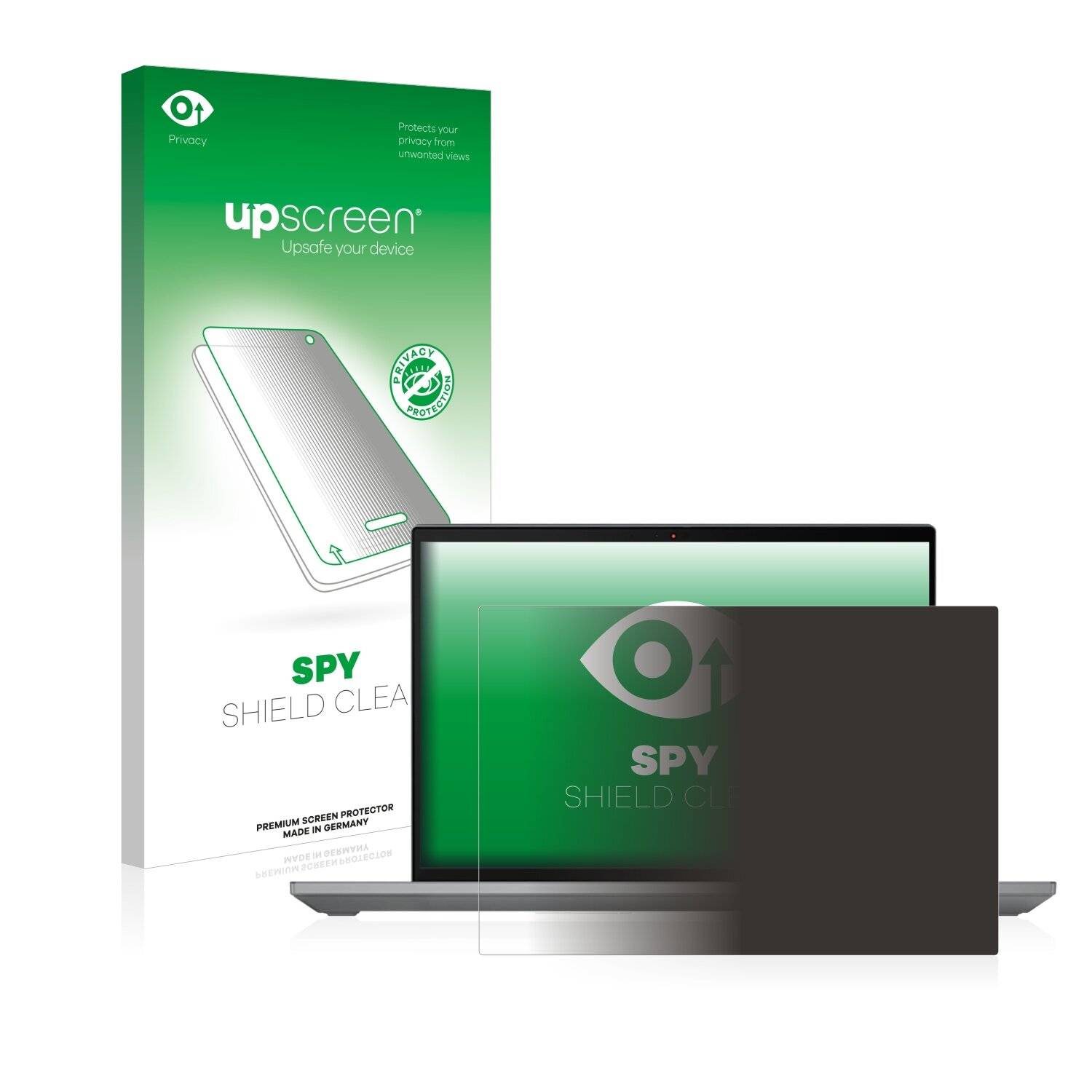 upscreen Blickschutzfolie für Lenovo ThinkPad P14s Gen 3 Anti-Spy Privacy Blaulichtschutz Sichtschutzfolie