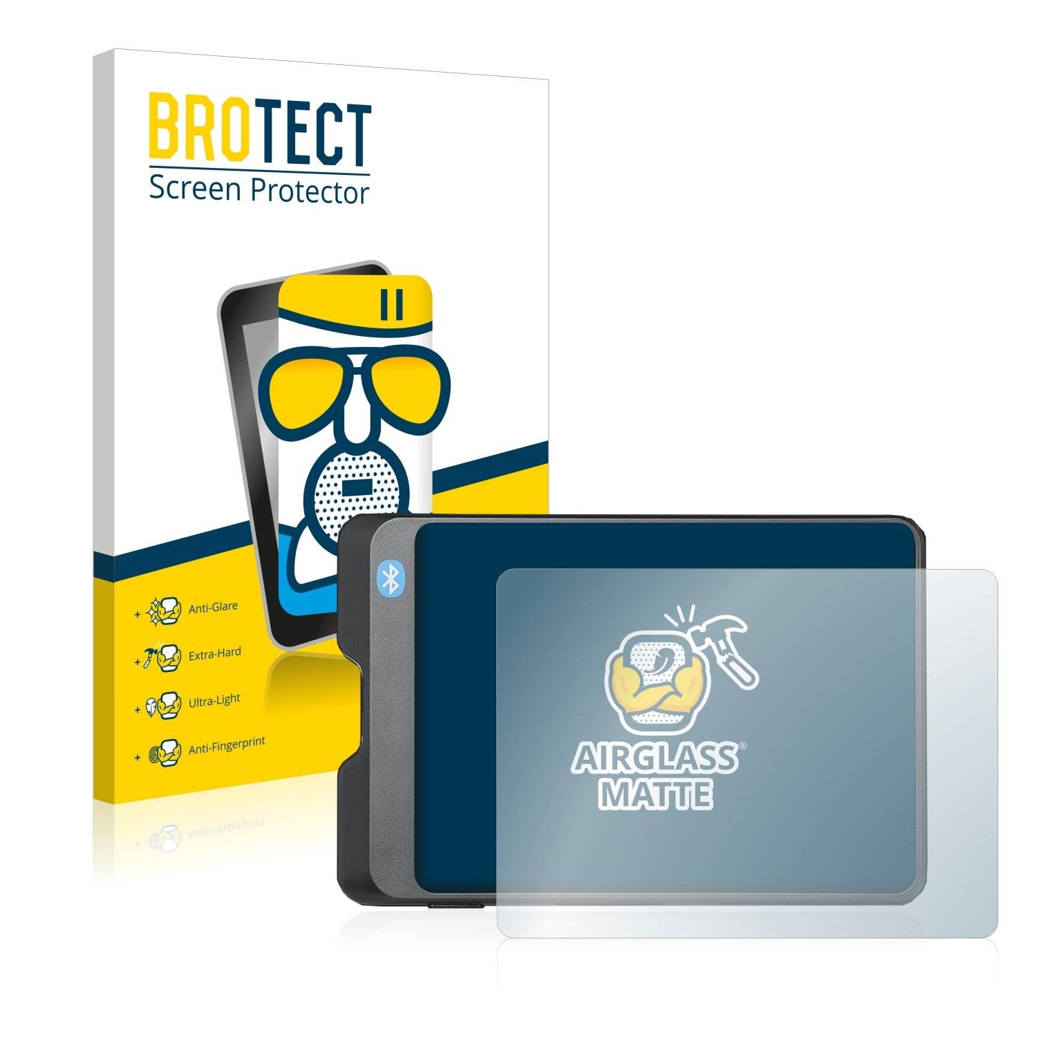 BROTECT AirGlass Matte Schutzglas Folie für SecuX