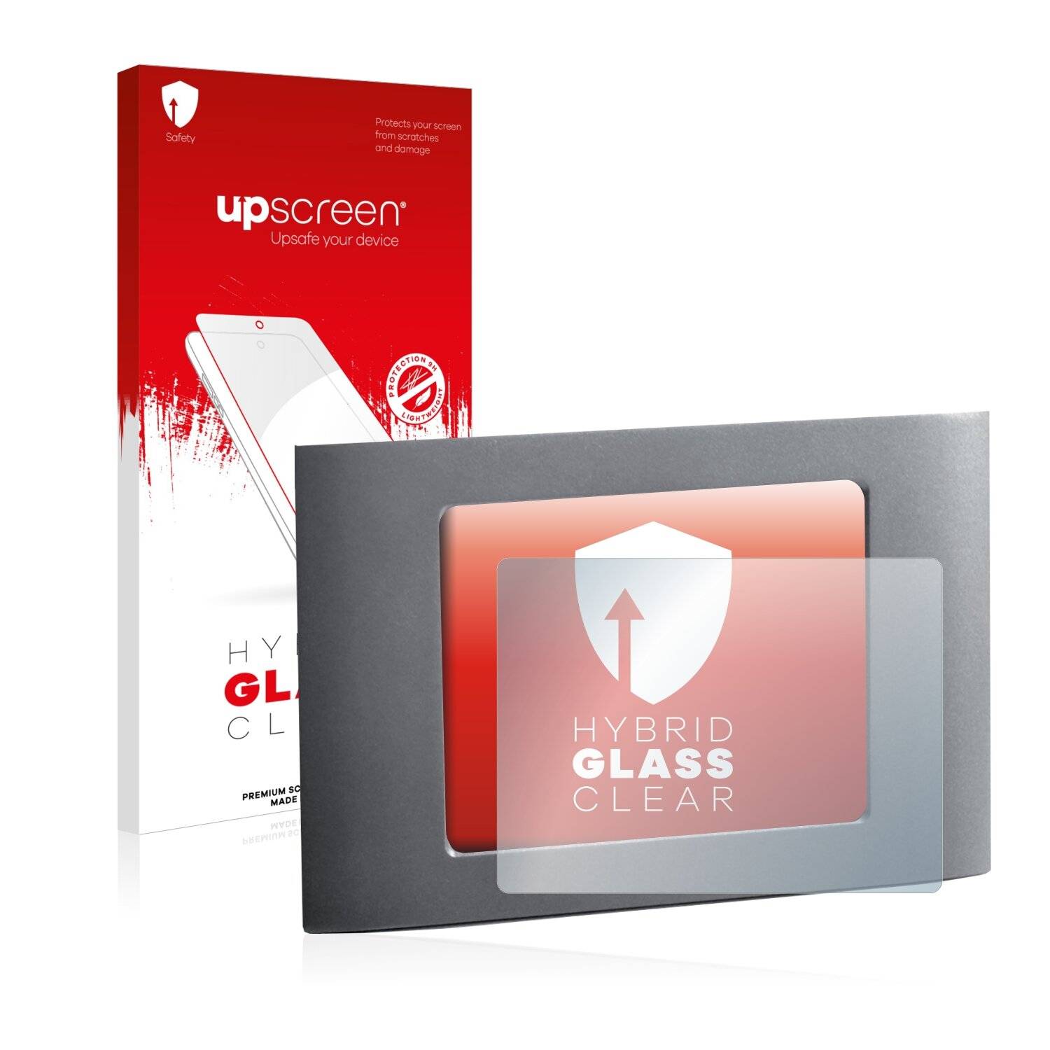 upscreen Hybrid Glass Clear Premium Schutzglas Folie für Wilke