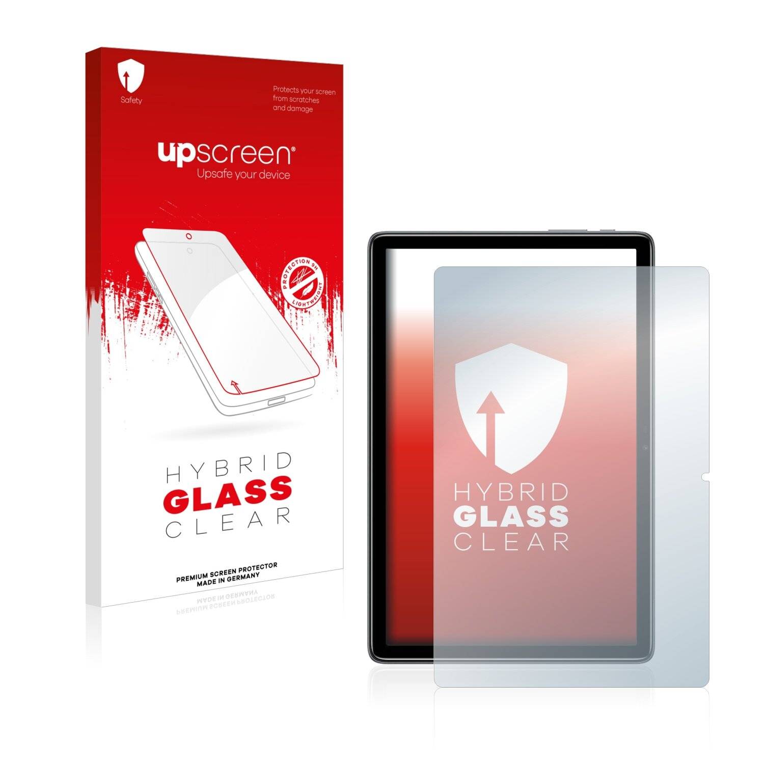 upscreen Hybrid Glass Clear Premium Schutzglas Folie für Doogee