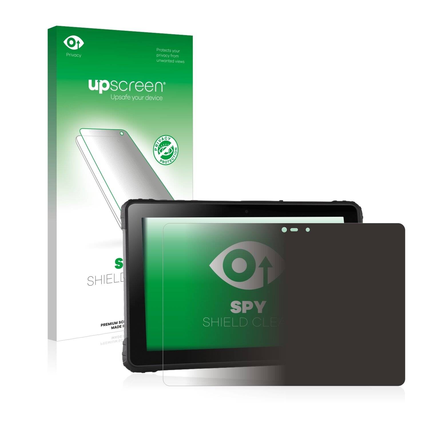upscreen Spy Shield Clear Premium Blickschutzfolie für Pokini Tab