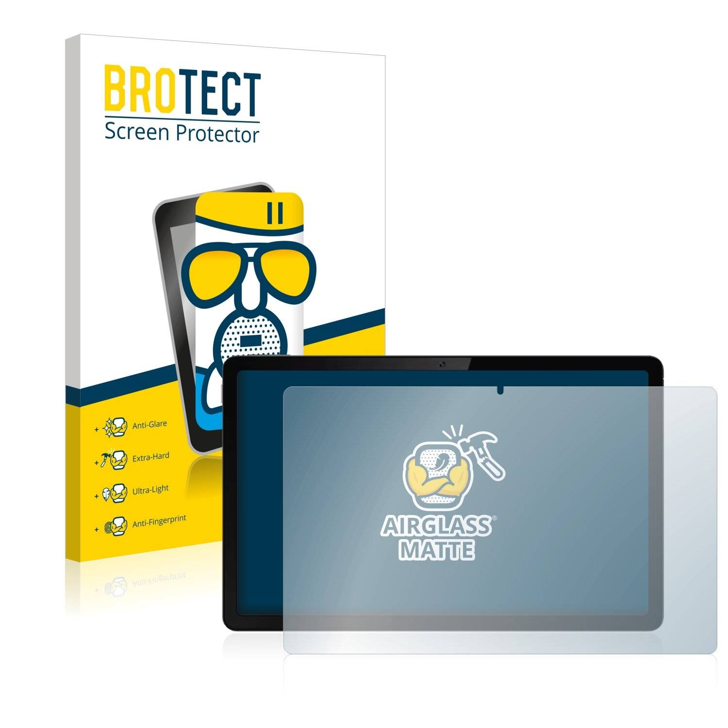 BROTECT AirGlass Matte Schutzglas Folie für realme Pad