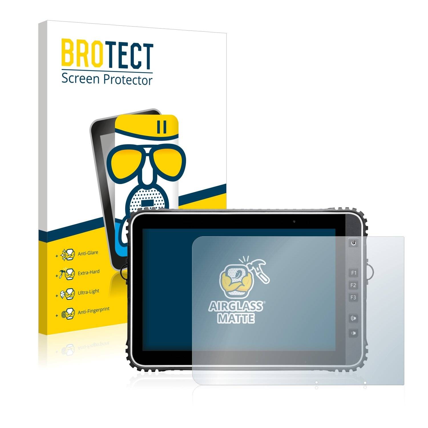 BROTECT AirGlass Matte Schutzglas Folie für Handheld Algiz