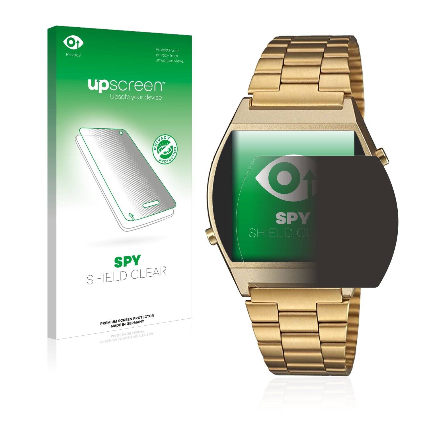 upscreen Spy Shield Clear Premium Blickschutzfolie für Casio Retro