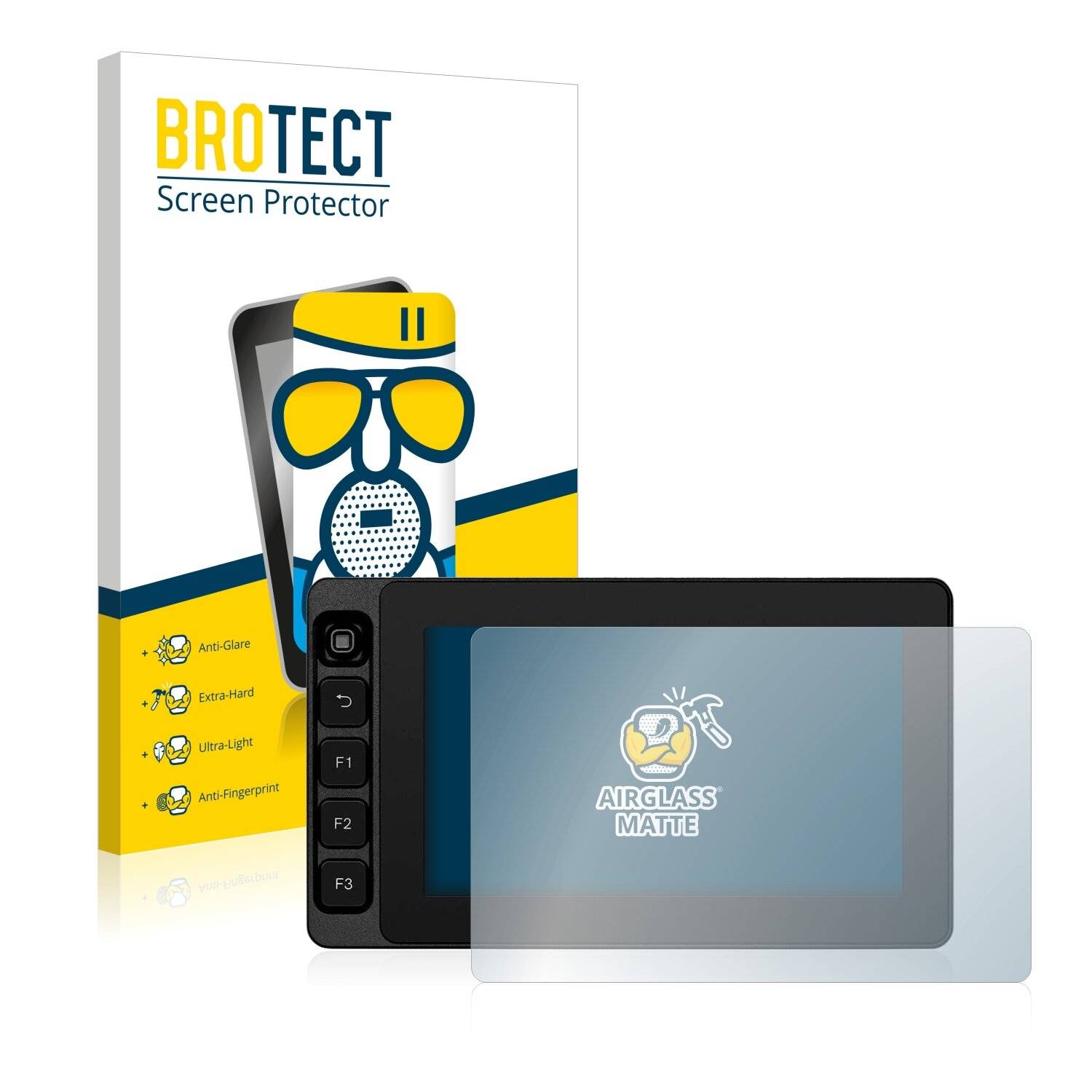 BROTECT AirGlass Matte Schutzglas Folie für SmallHD Ultra
