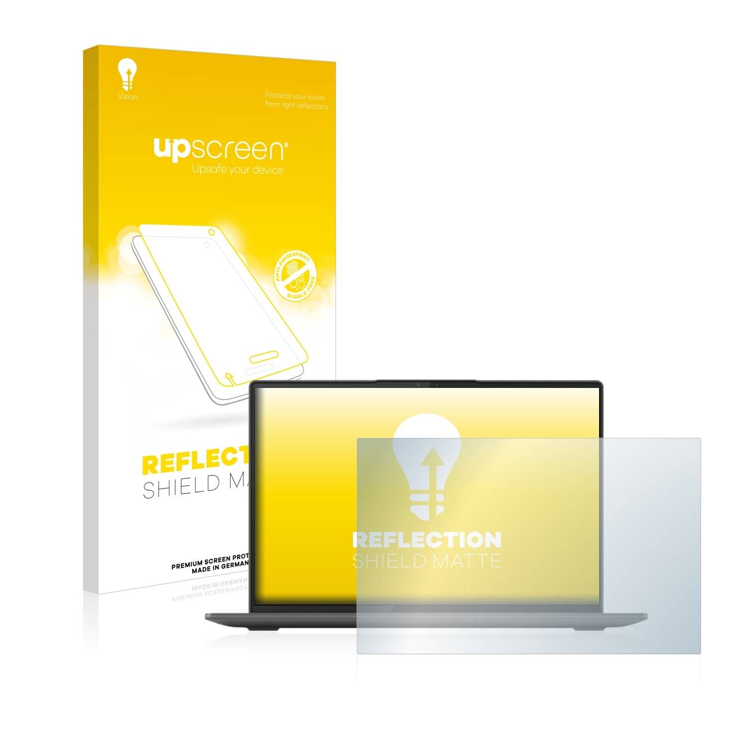upscreen Schutzfolie für Lenovo Yoga Slim 7 ProX 14ARH7 Folie Matt Entspiegelt Anti-Reflex