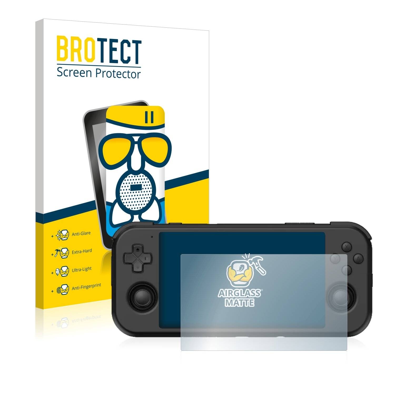 BROTECT AirGlass Matte Schutzglas Folie für Retroid Pocket