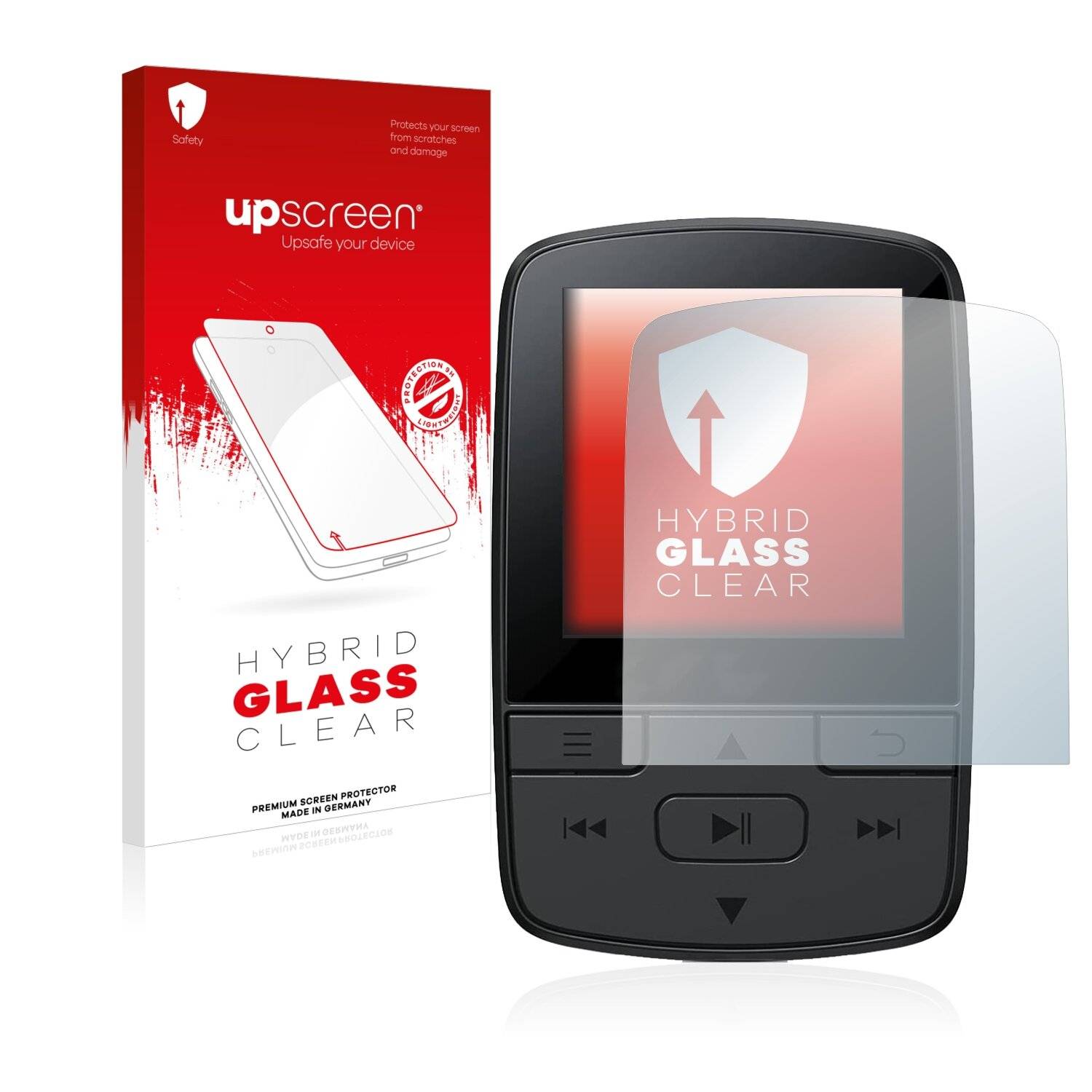 upscreen Hybrid Glass Clear Premium Schutzglas Folie für YOTON