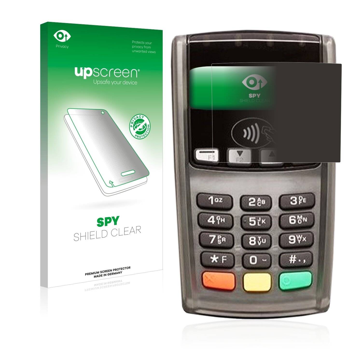 upscreen Spy Shield Clear Premium Blickschutzfolie für AG Neovo