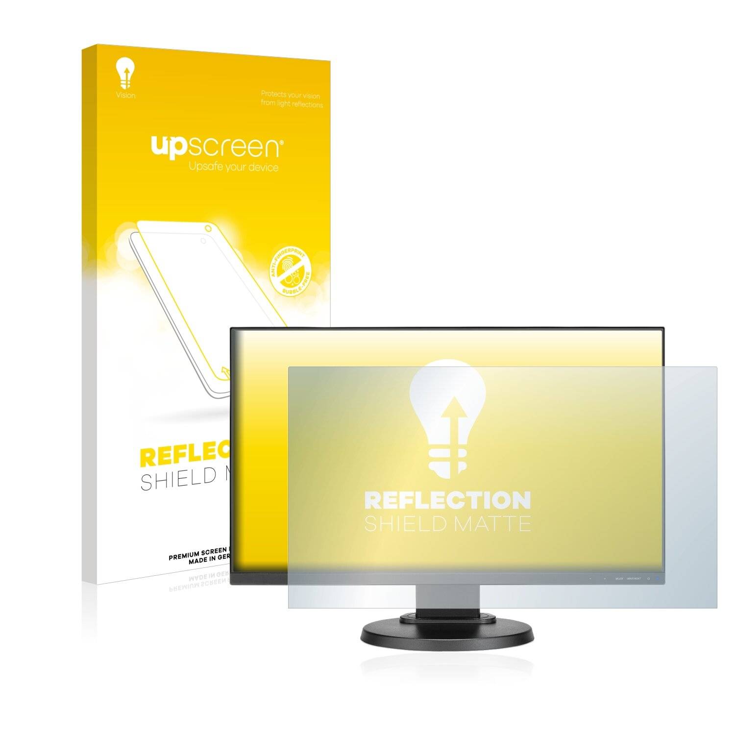 upscreen Reflection Shield Matte Premium Displayschutzfolie für NEC MultiSync