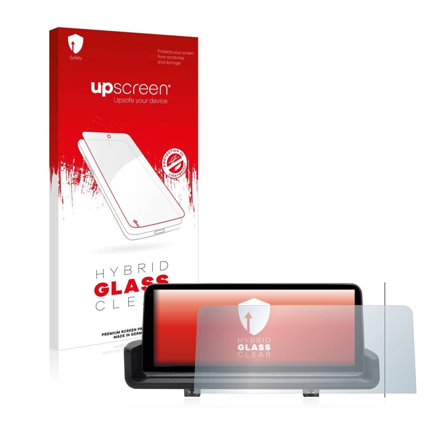 upscreen Hybrid Glass Clear Premium Schutzglas Folie für BMW 3 VioVox X273