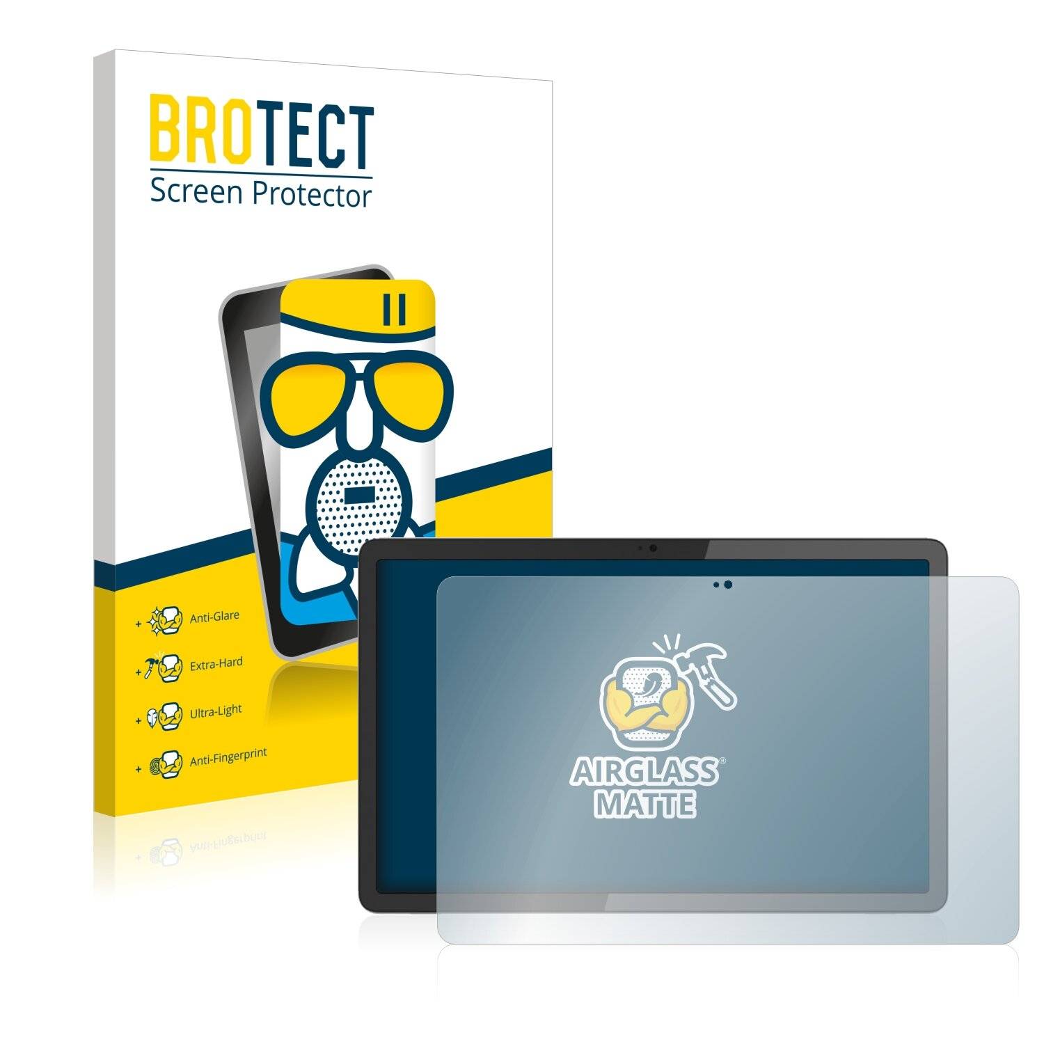 BROTECT AirGlass Matte Schutzglas Folie für Lenovo IdeaPad 3