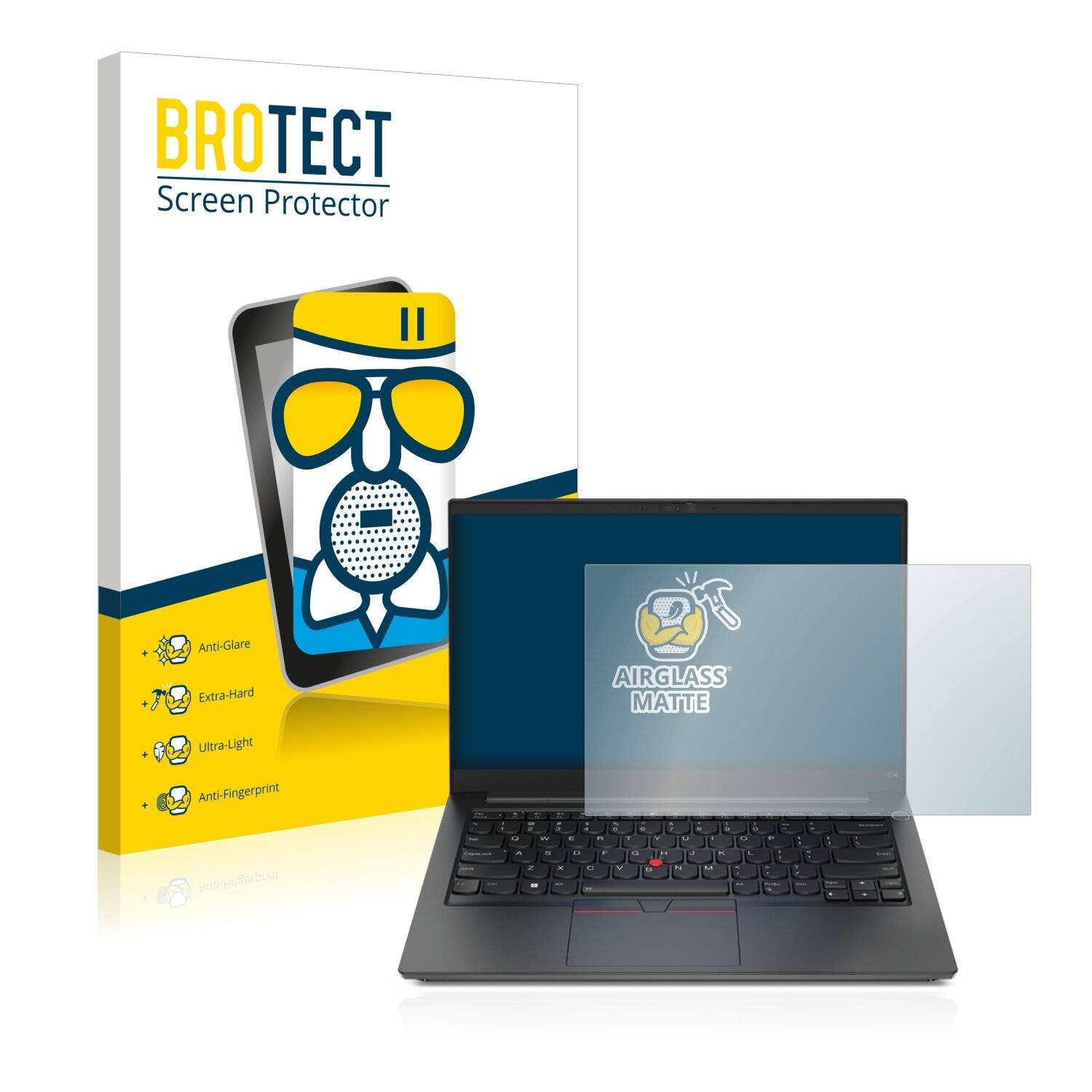 BROTECT AirGlass Matte Schutzglas Folie für Razer Blade 14