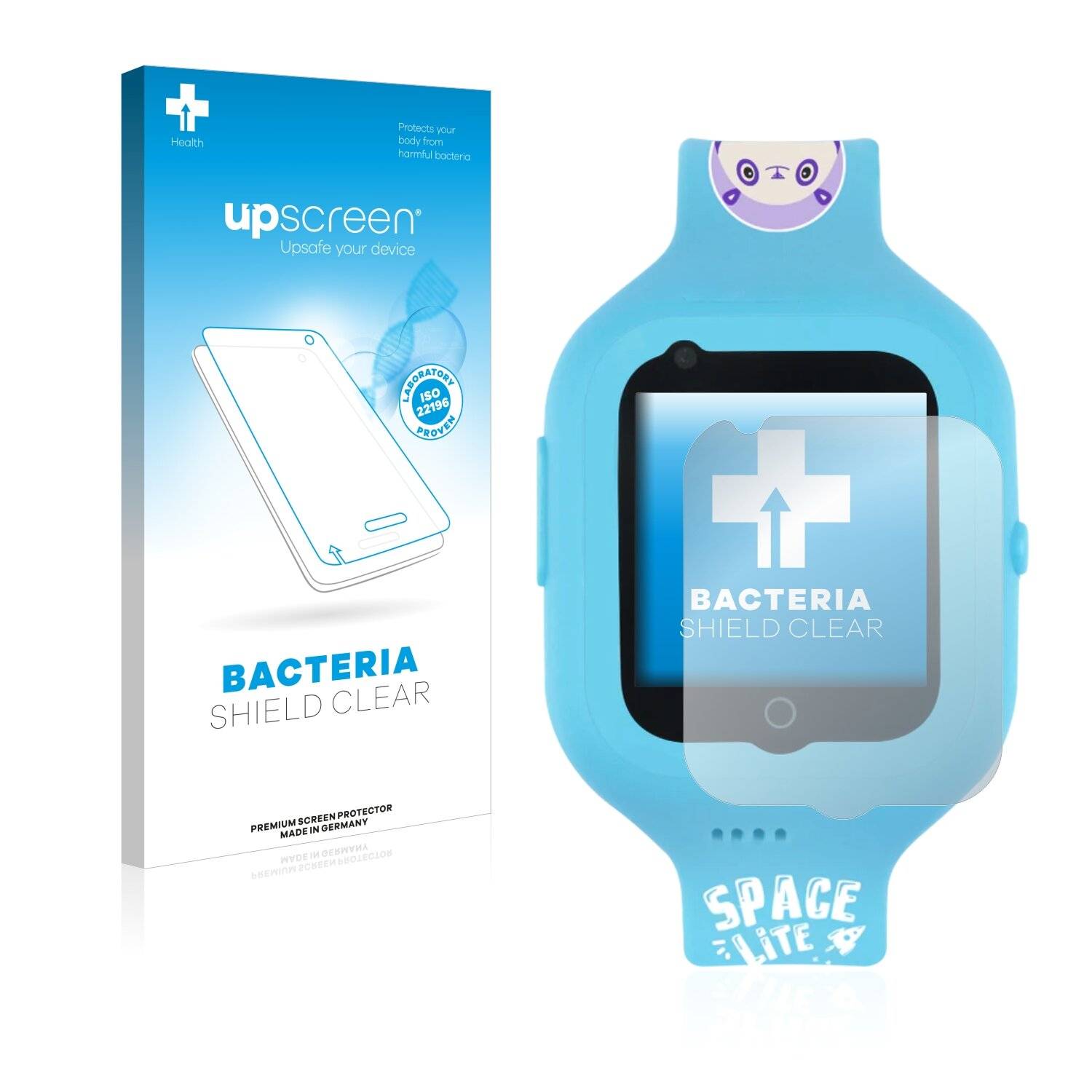 upscreen Bacteria Shield Clear Premium Antibakterielle Displayschutzfolie für SoyMomo Space