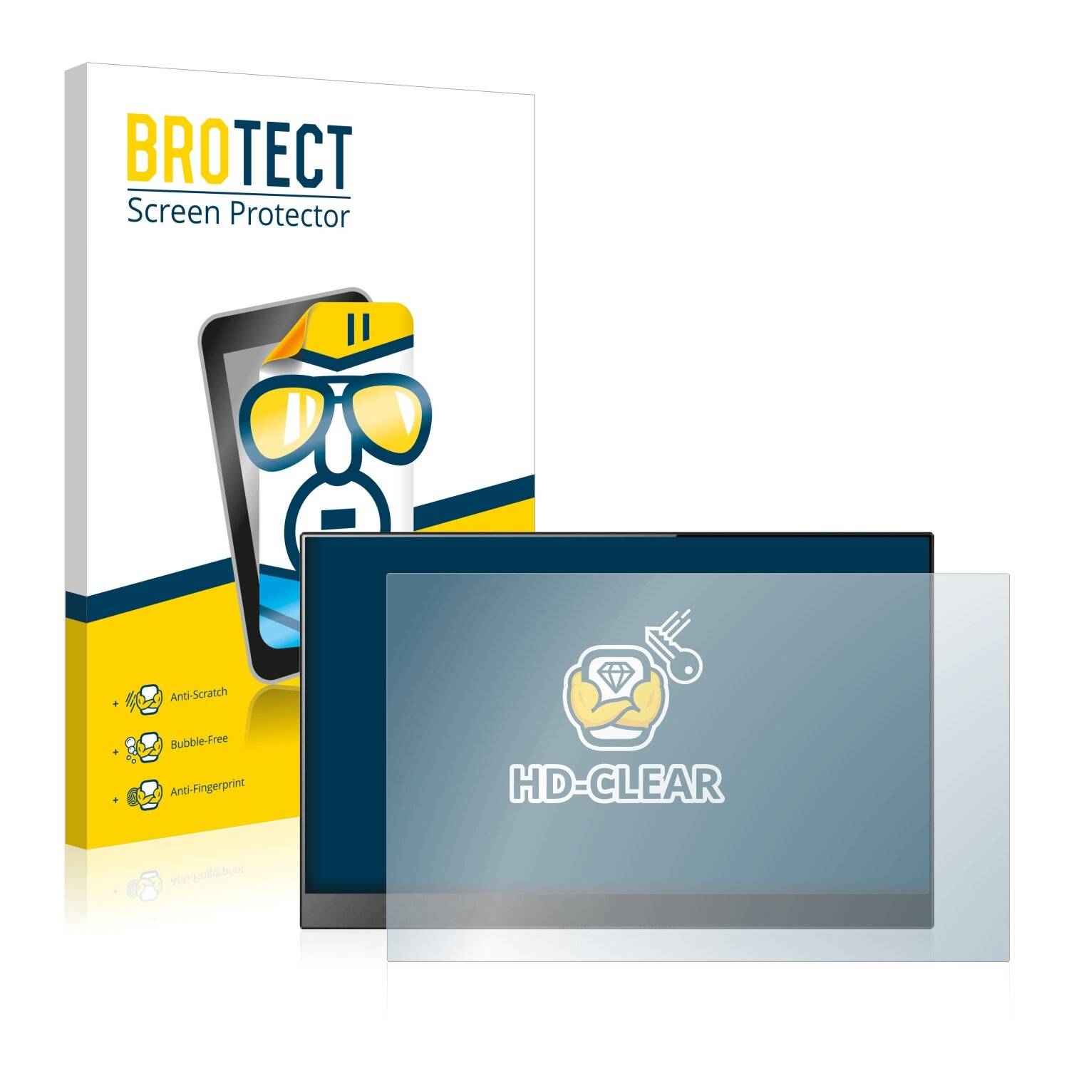 BROTECT HD-Clear Displayschutzfolie für Hannspree