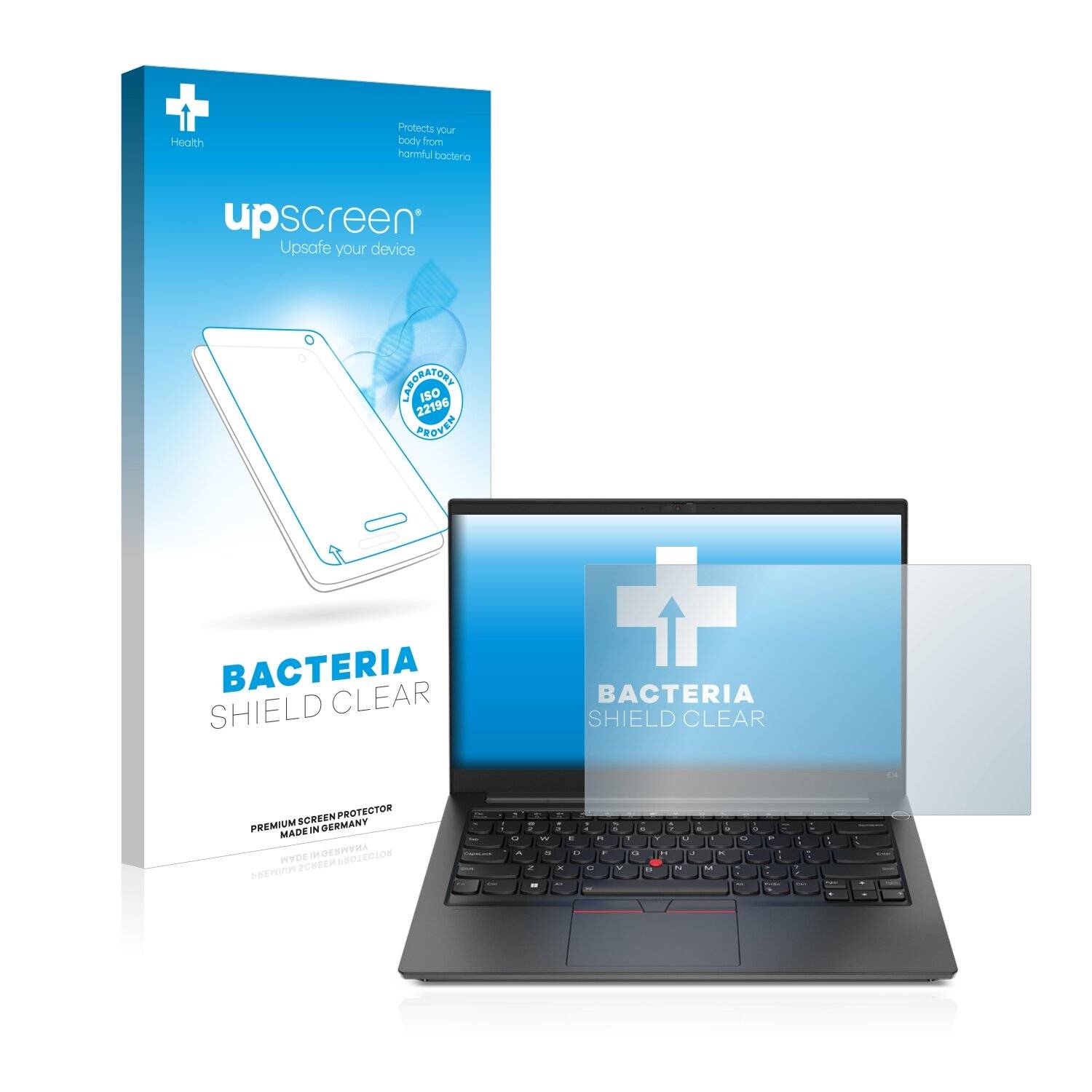 upscreen Bacteria Shield Clear Premium Antibakterielle Displayschutzfolie für Razer Blade 14