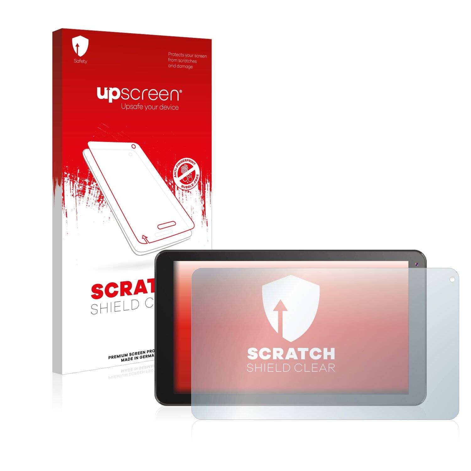 upscreen Scratch Shield Clear Premium Displayschutzfolie für Logicom La Tab