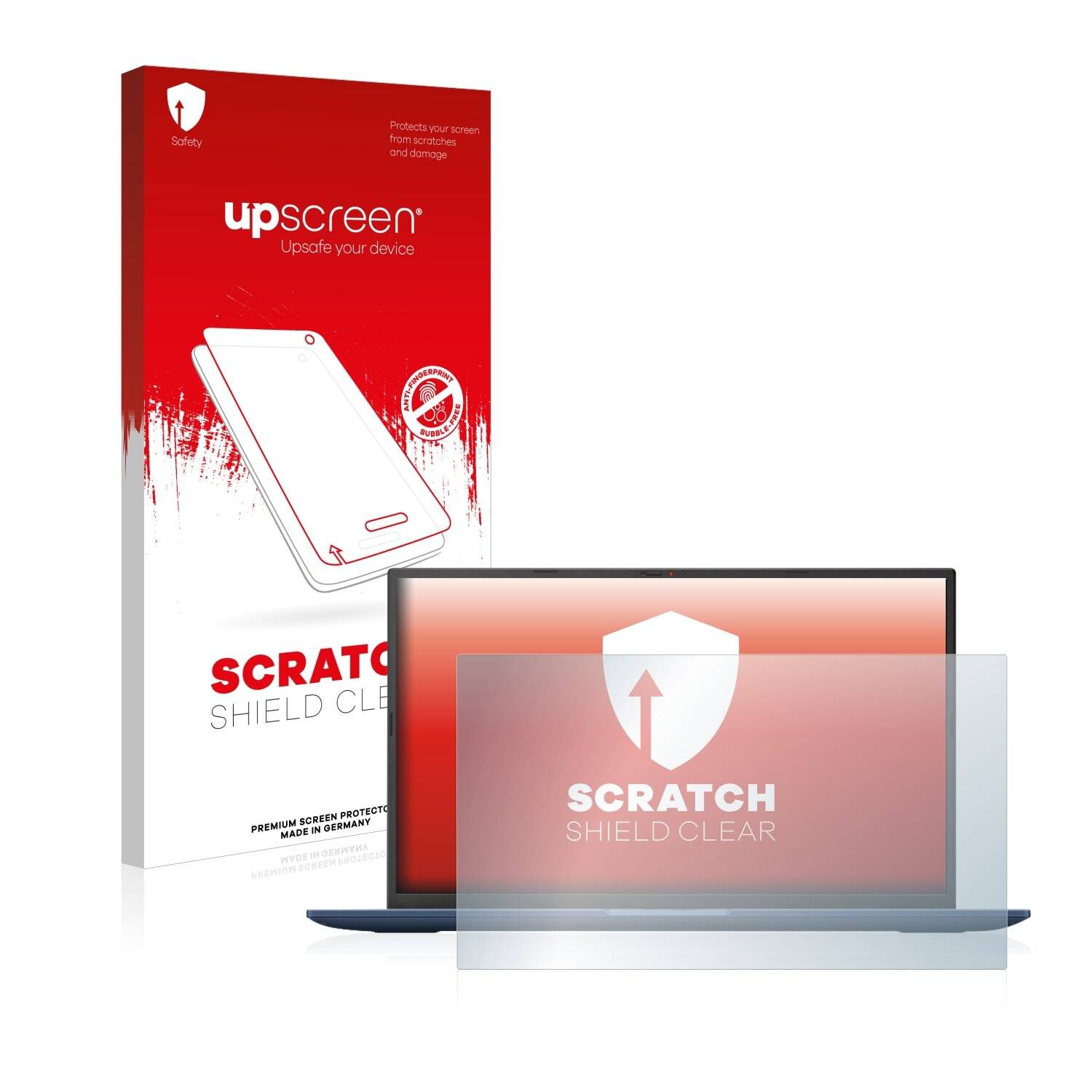 upscreen Scratch Shield Clear Premium Displayschutzfolie für Asus Vivobook