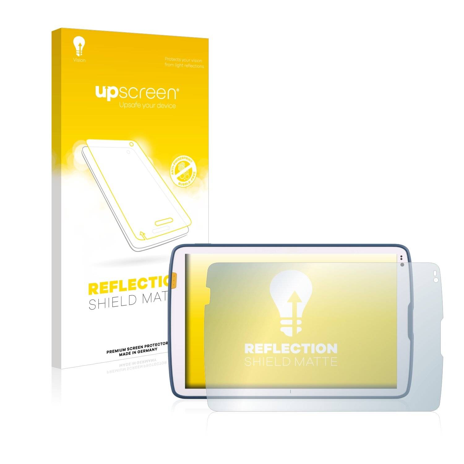 upscreen Reflection Shield Matte Premium Displayschutzfolie für Zebra ET 40/45