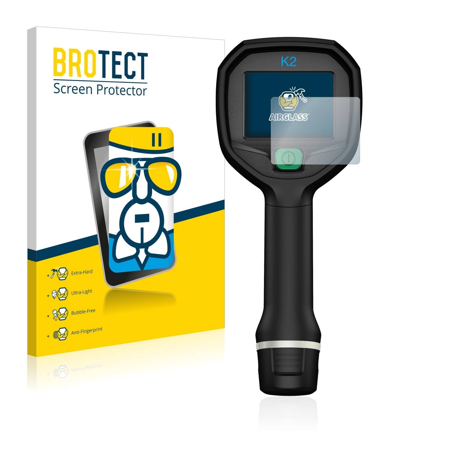 BROTECT AirGlass Schutzglas Folie für Flir