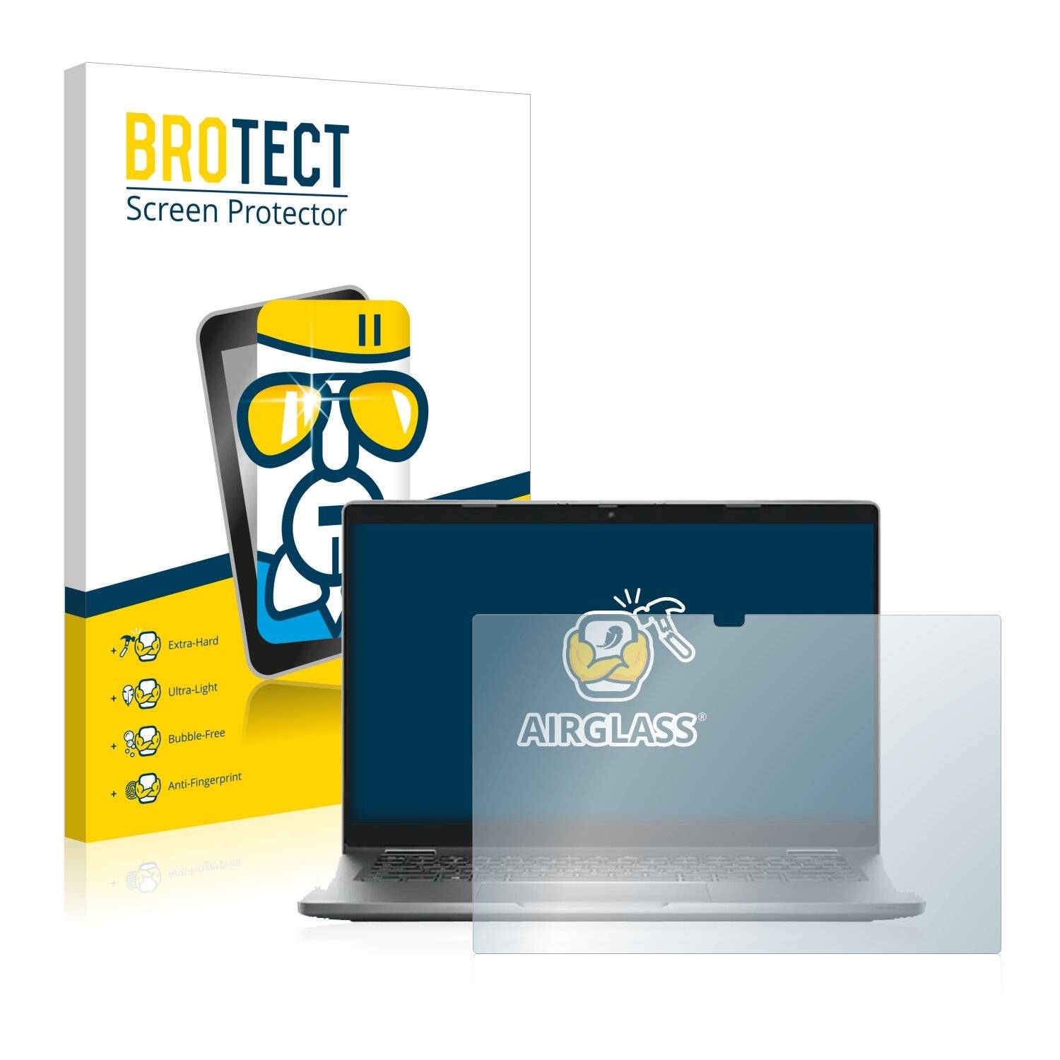 BROTECT AirGlass Schutzglas Folie für Dell Latitude 5330