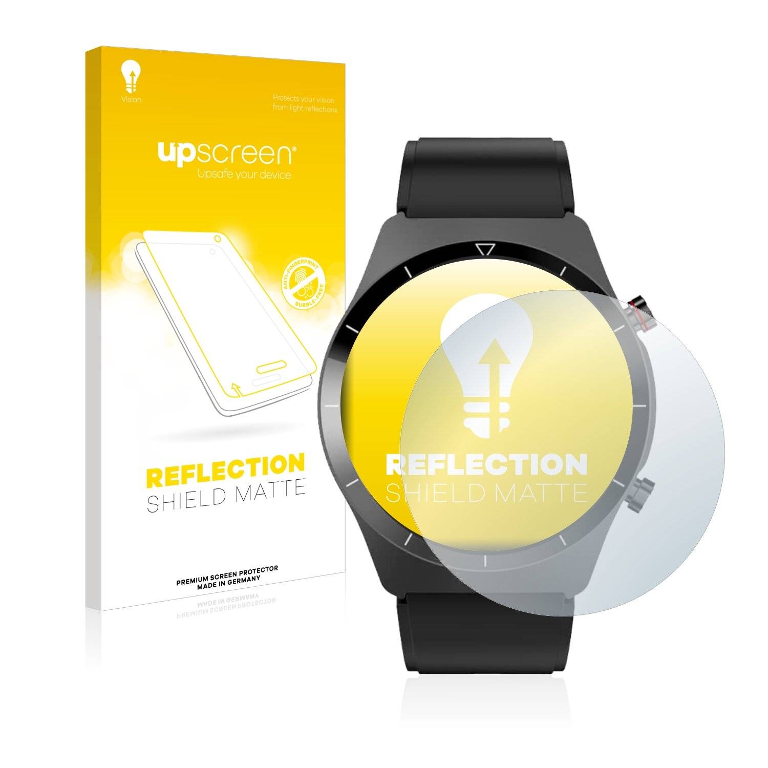 upscreen Reflection Shield Matte Premium Displayschutzfolie für Hatieo