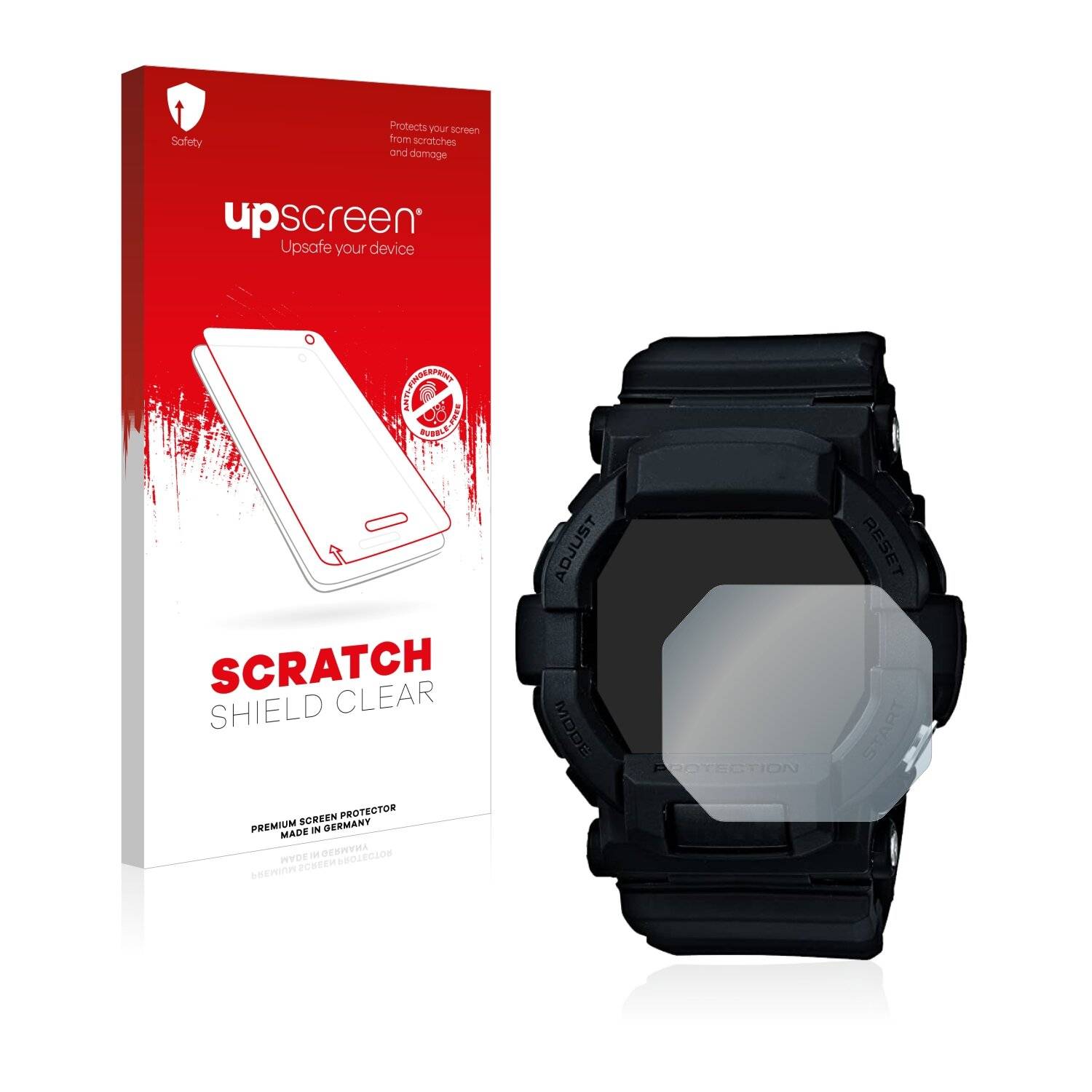 upscreen Scratch Shield Clear Premium Displayschutzfolie für Casio G-Shock