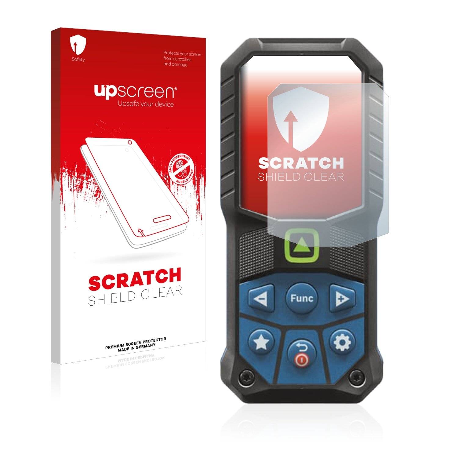 upscreen Scratch Shield Clear Premium Displayschutzfolie für Bosch GLM 50-25