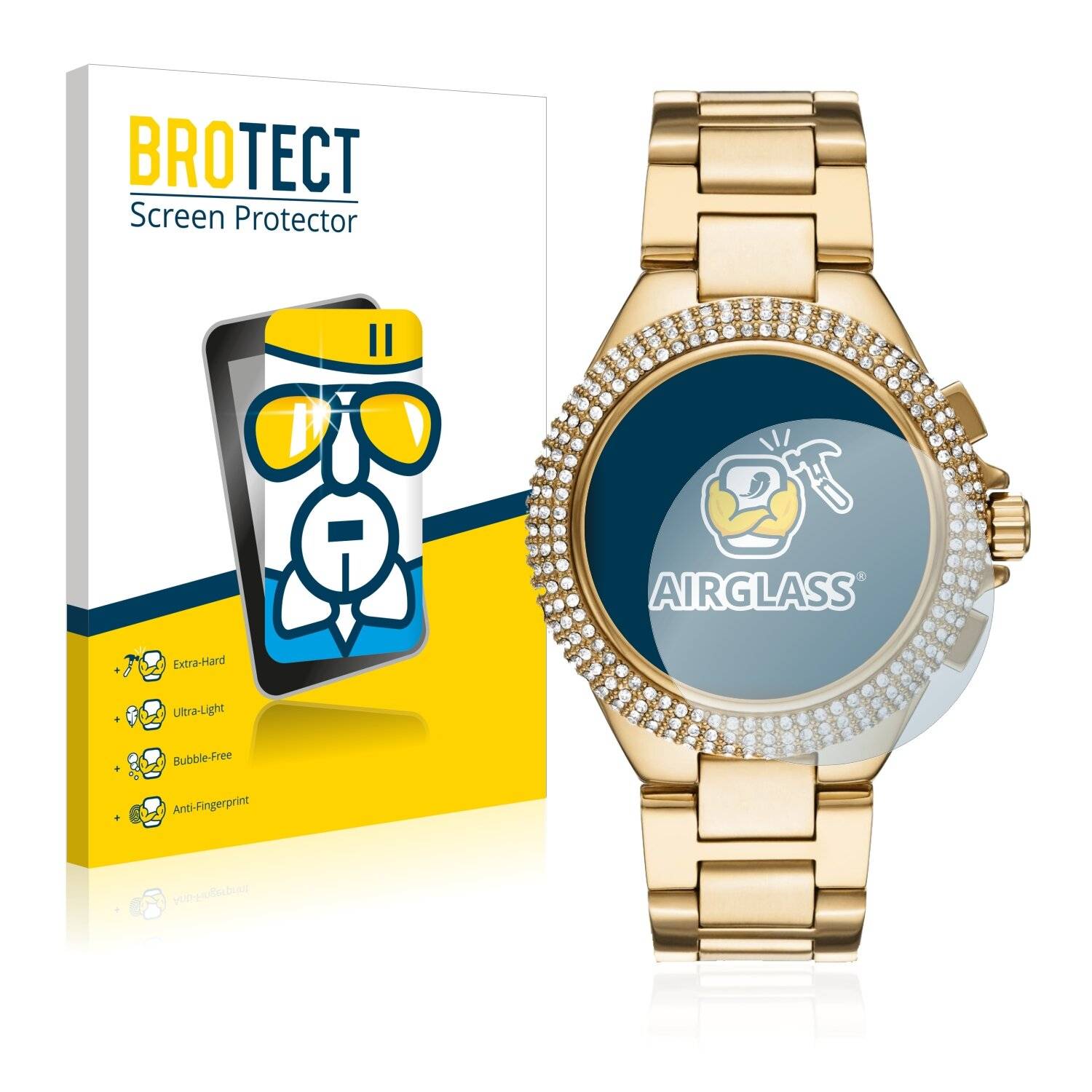 BROTECT AirGlass Schutzglas Folie für Michael Kors Camille MK