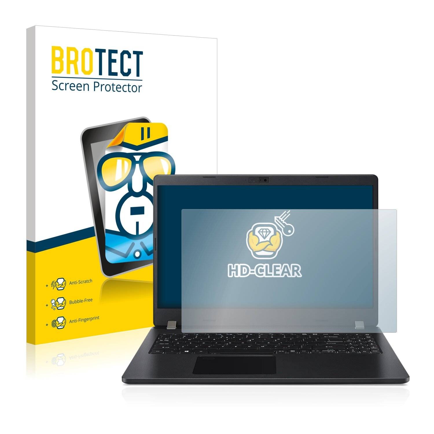 BROTECT HD-Clear Displayschutzfolie für Acer TravelMate