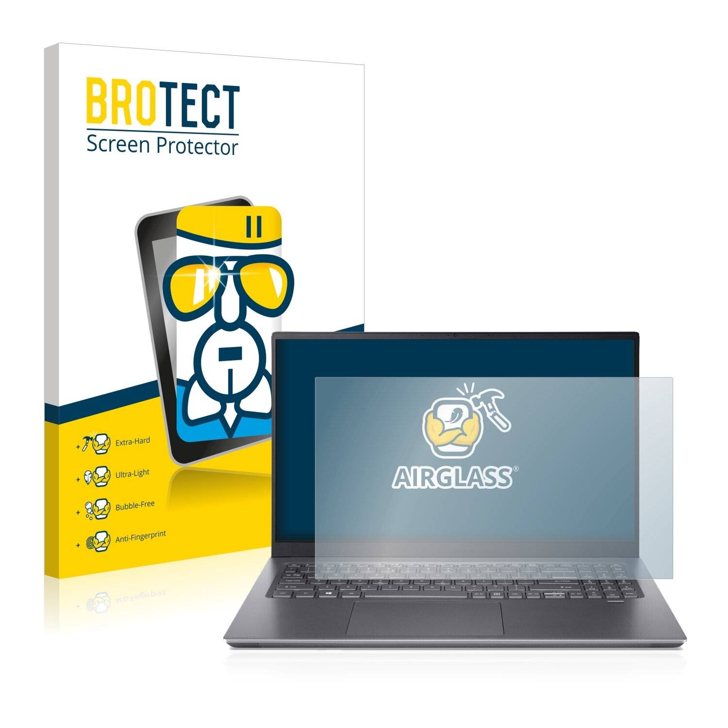 BROTECT AirGlass Schutzglas Folie für Acer Swift X