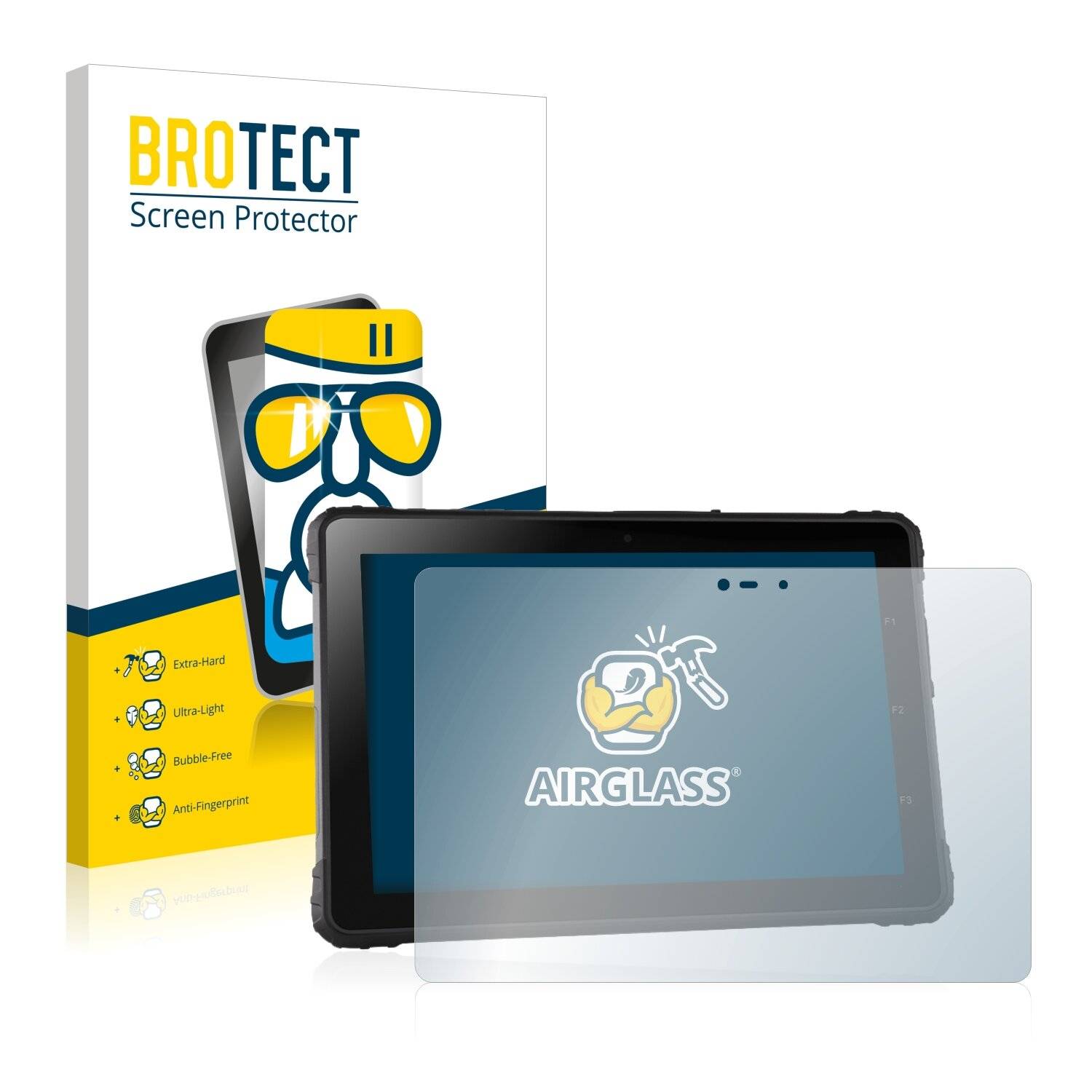 BROTECT AirGlass Schutzglas Folie für Pokini Tab