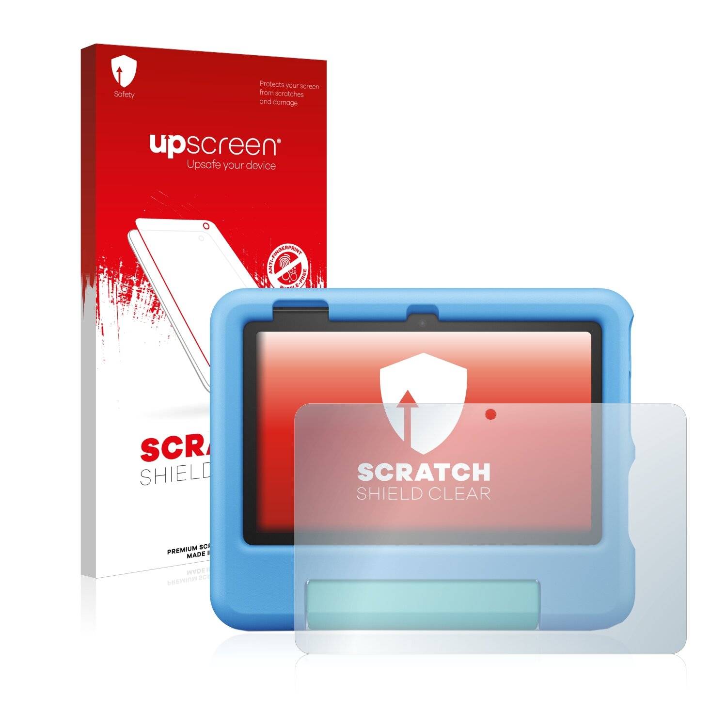 upscreen Scratch Shield Clear Premium Displayschutzfolie für Amazon Fire 7 Kids