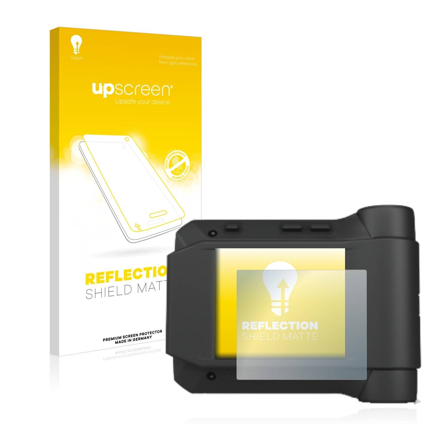 upscreen Reflection Shield Matte Premium Displayschutzfolie für Swissphone s.Quad