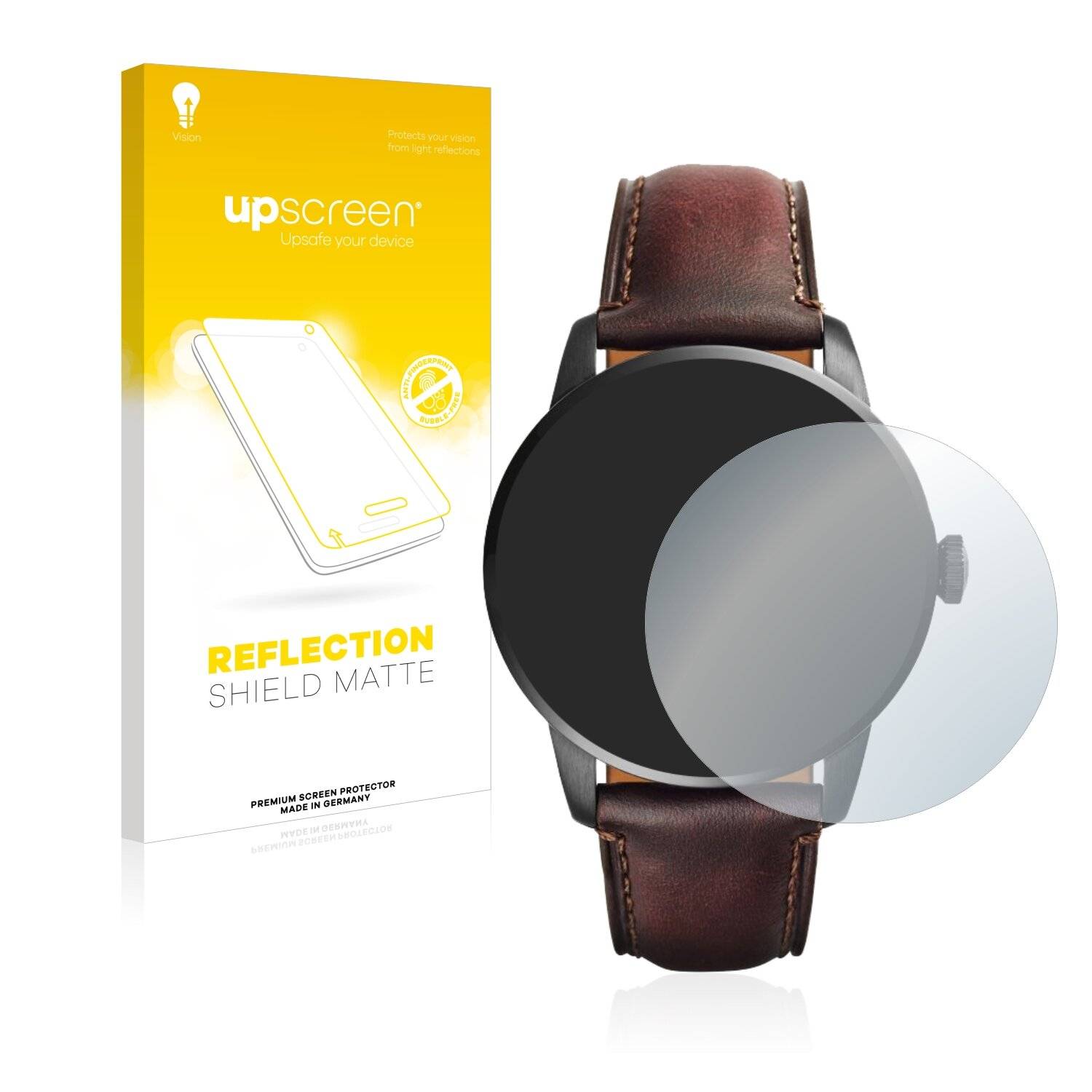 upscreen Reflection Shield Matte Premium Displayschutzfolie für Fossil