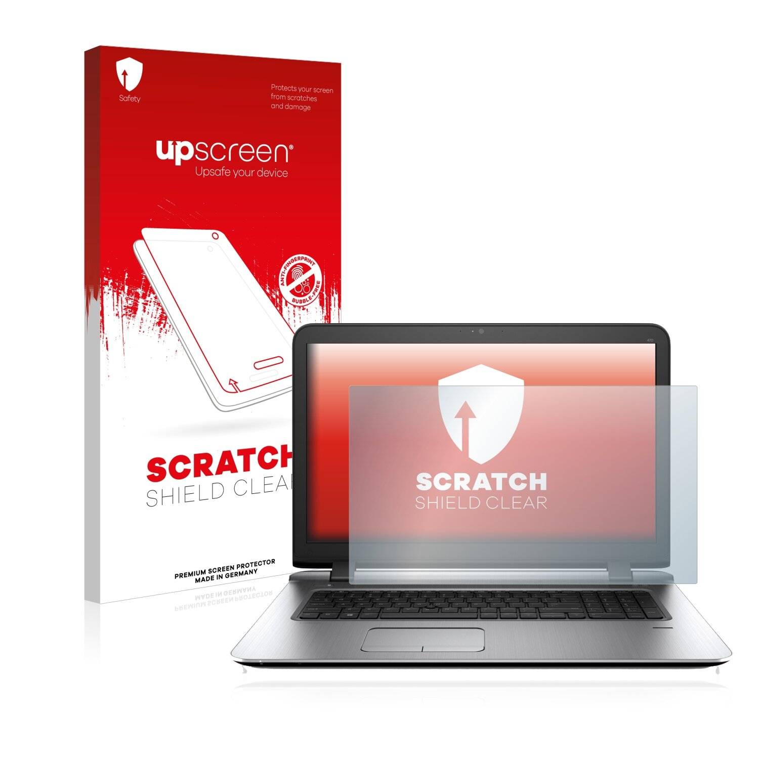 upscreen Scratch Shield Clear Premium Displayschutzfolie für HP ProBook 470