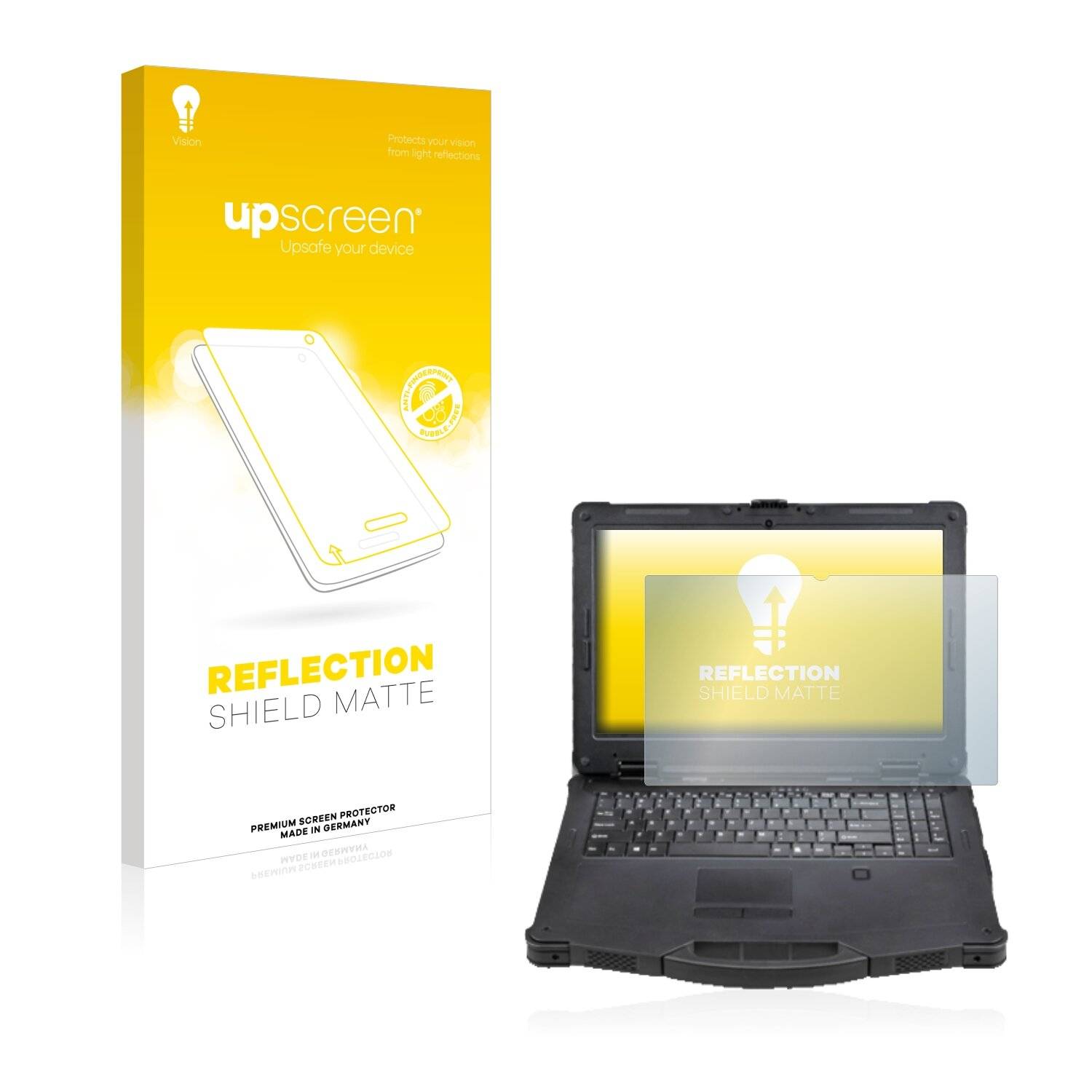 upscreen Reflection Shield Matte Premium Displayschutzfolie für Werock Rockbook X550