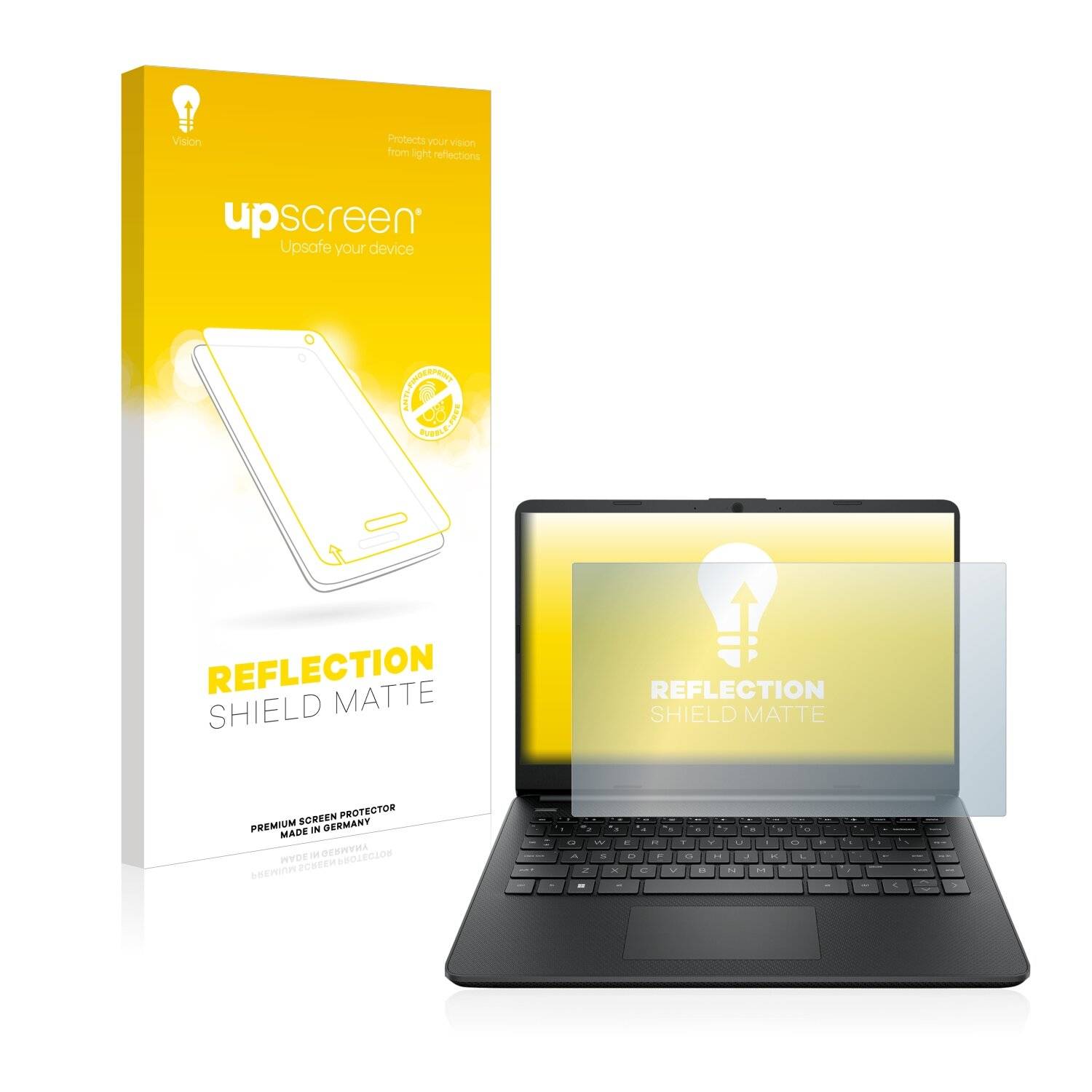 upscreen Reflection Shield Matte Premium Displayschutzfolie für HP