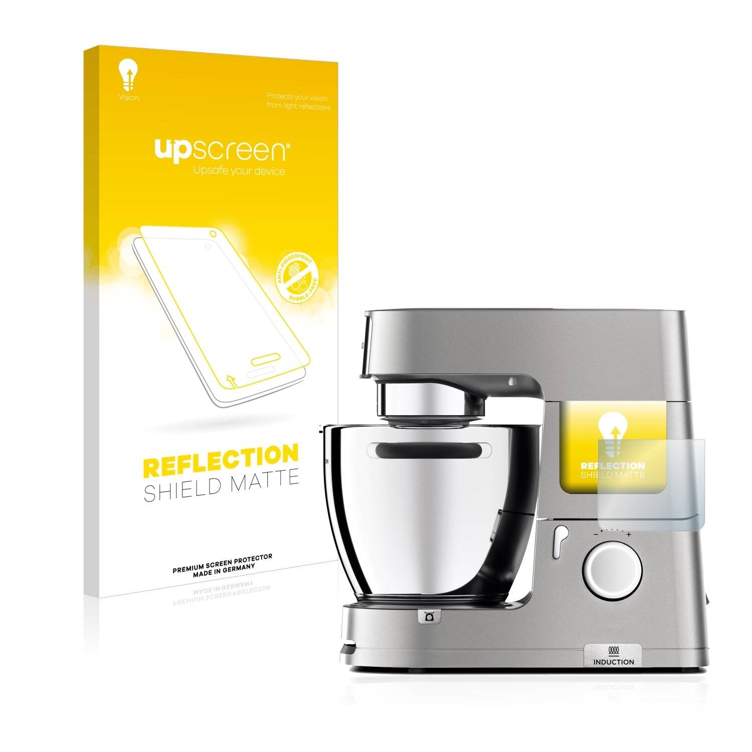 upscreen Reflection Shield Matte Premium Displayschutzfolie für Kenwood KCL 95 cooking chef