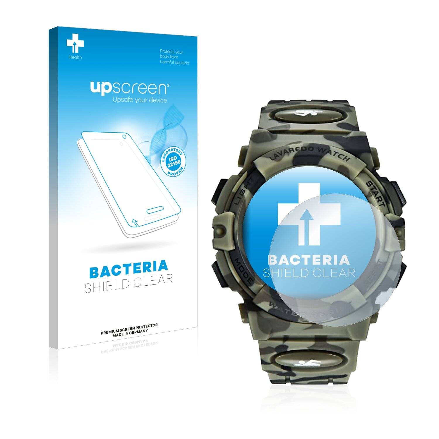 upscreen Bacteria Shield Clear Premium Antibakterielle Displayschutzfolie für A Alps