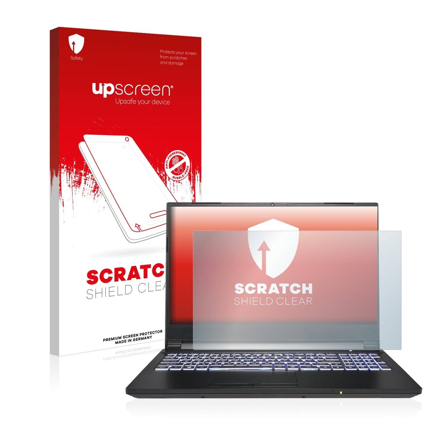 upscreen Scratch Shield Clear Premium Displayschutzfolie für Gigabyte A5
