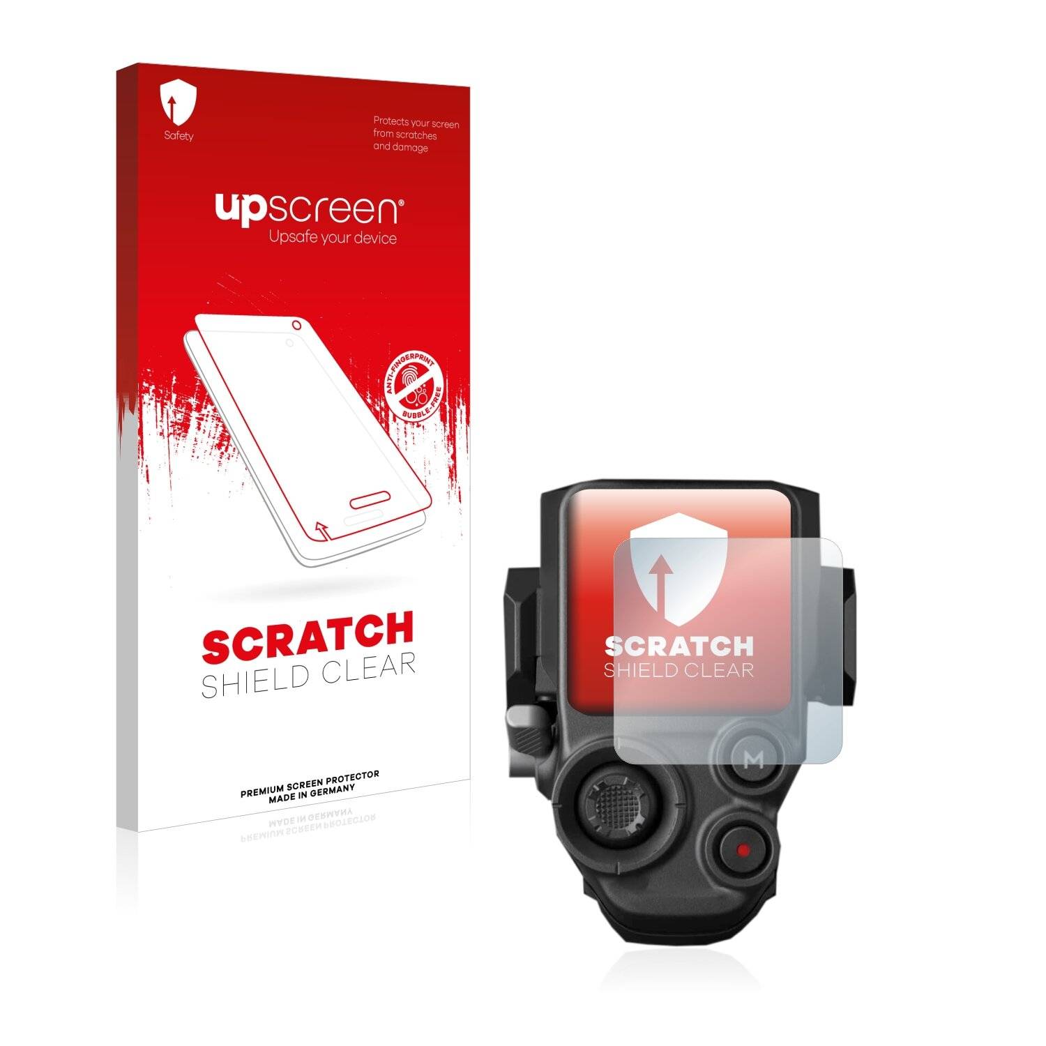 upscreen Scratch Shield Clear Premium Displayschutzfolie für DJI RS