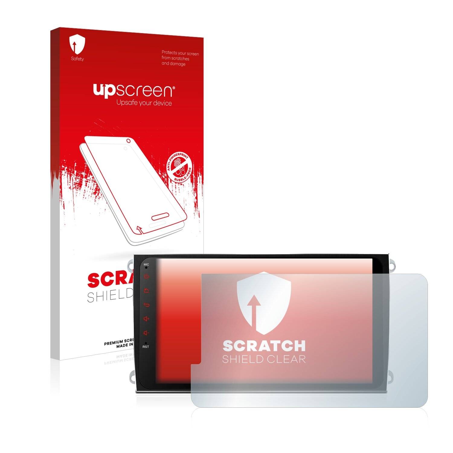 upscreen Scratch Shield Clear Premium Displayschutzfolie für Xtrons
