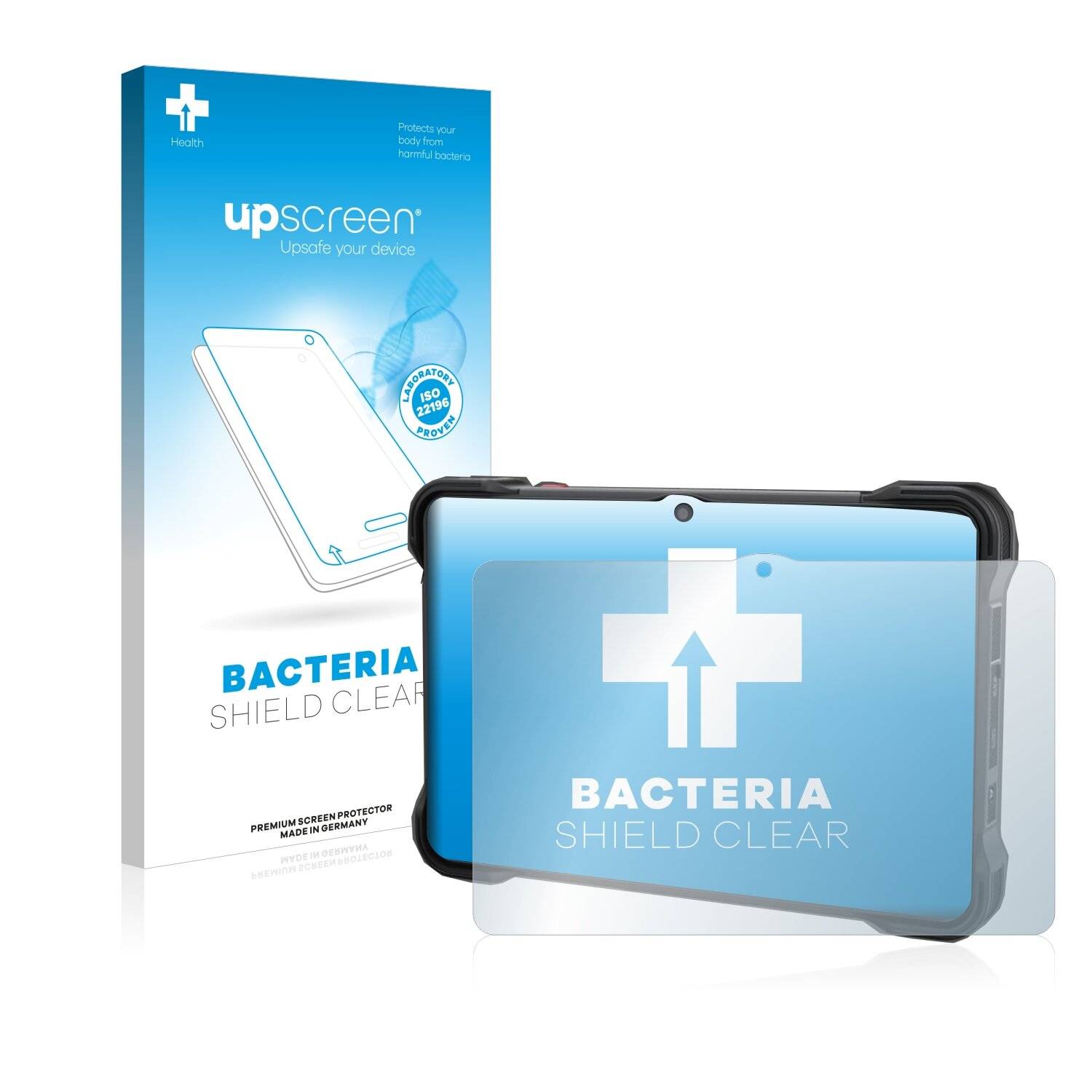 upscreen Bacteria Shield Clear Premium Antibakterielle Displayschutzfolie für Bressner