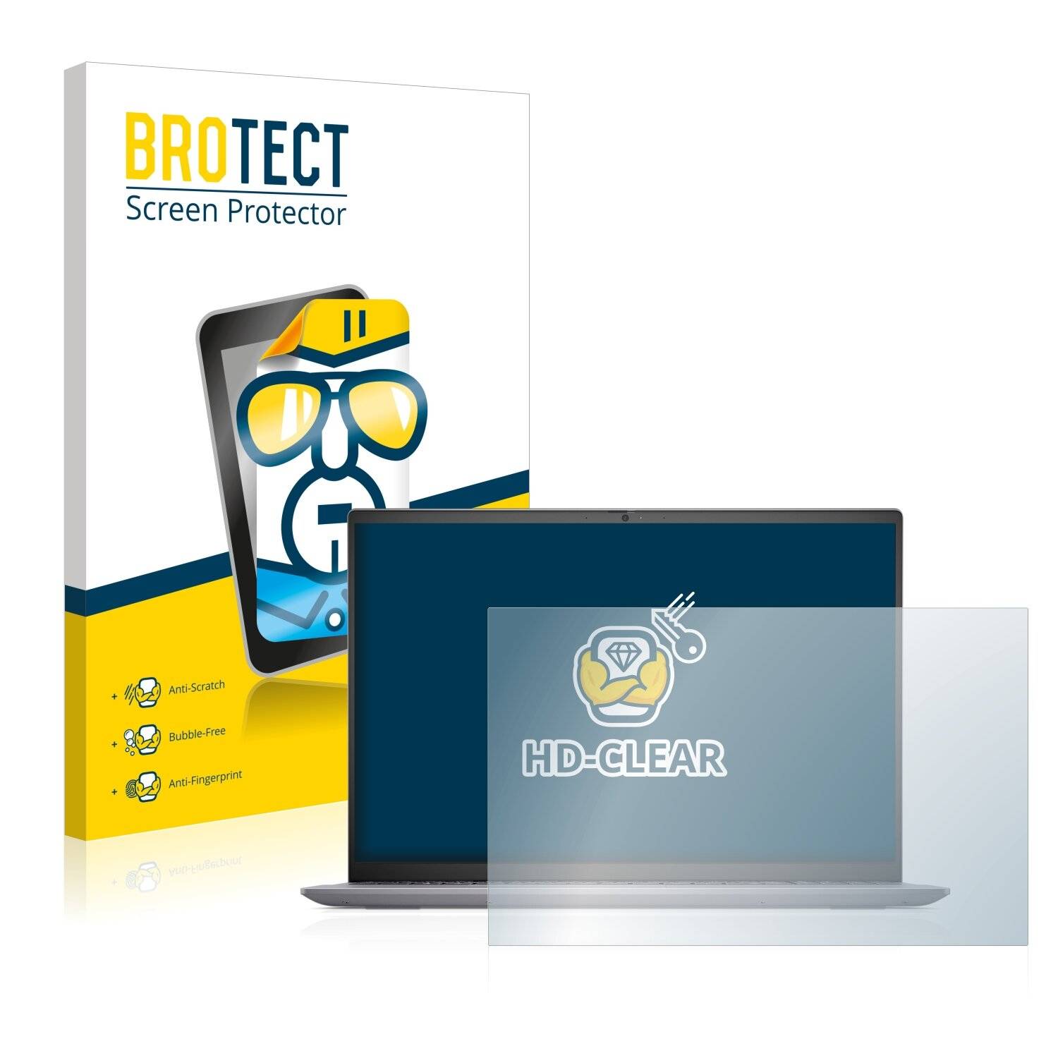 BROTECT HD-Clear Displayschutzfolie für Dell Vostro