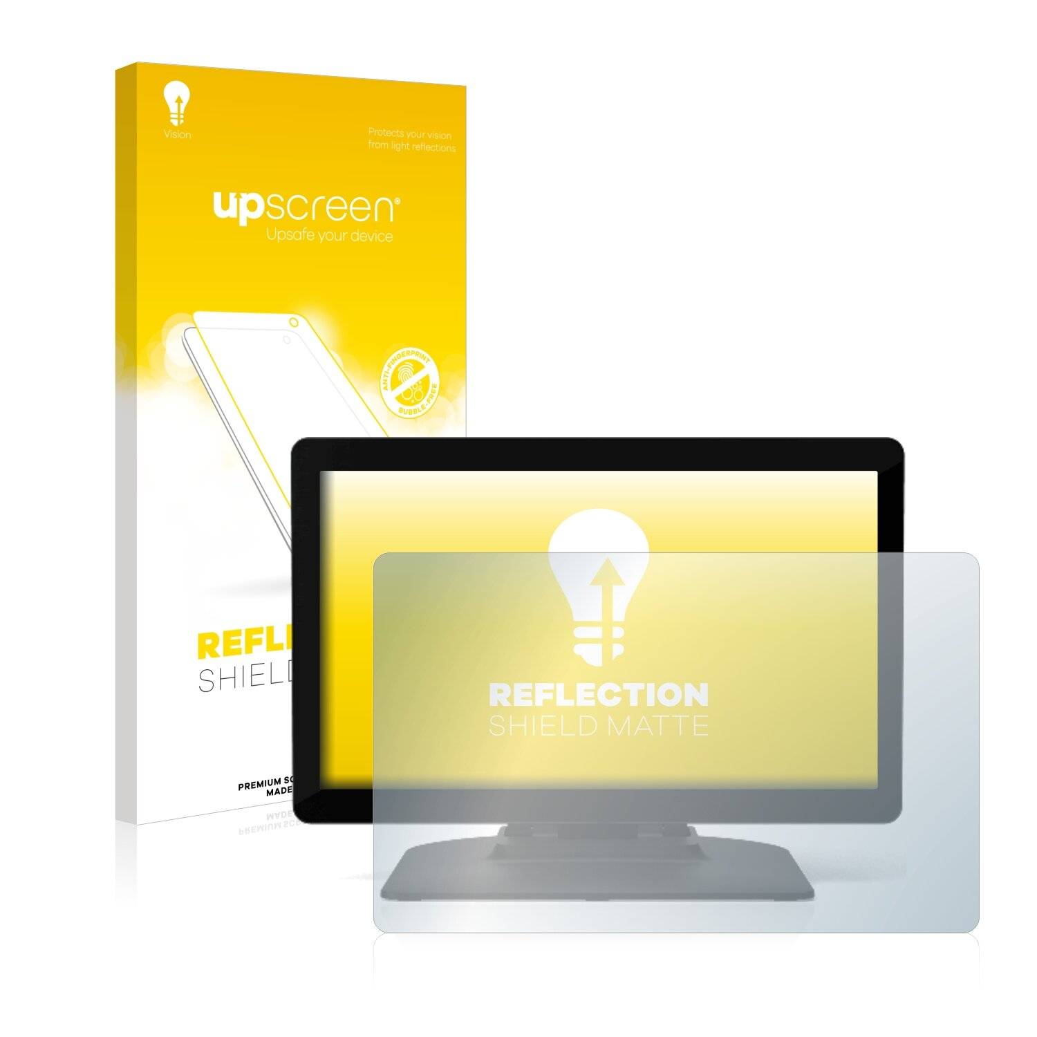 upscreen Reflection Shield Matte Premium Displayschutzfolie für Elo TouchSystems