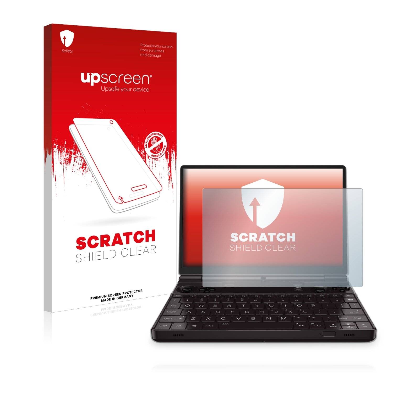 upscreen Scratch Shield Clear Premium Displayschutzfolie für GPD Win Max