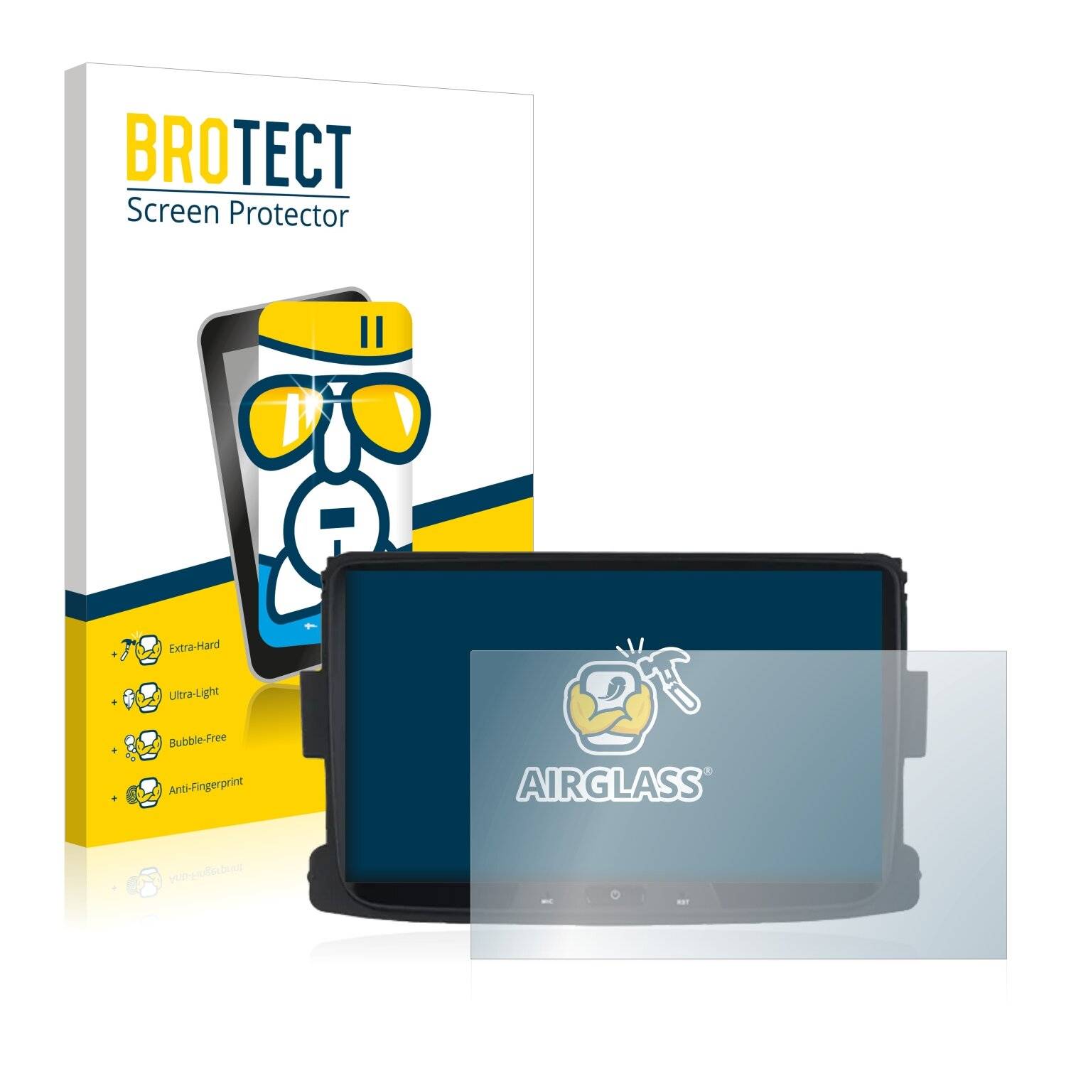 BROTECT AirGlass Schutzglas Folie für Roadanvi F10