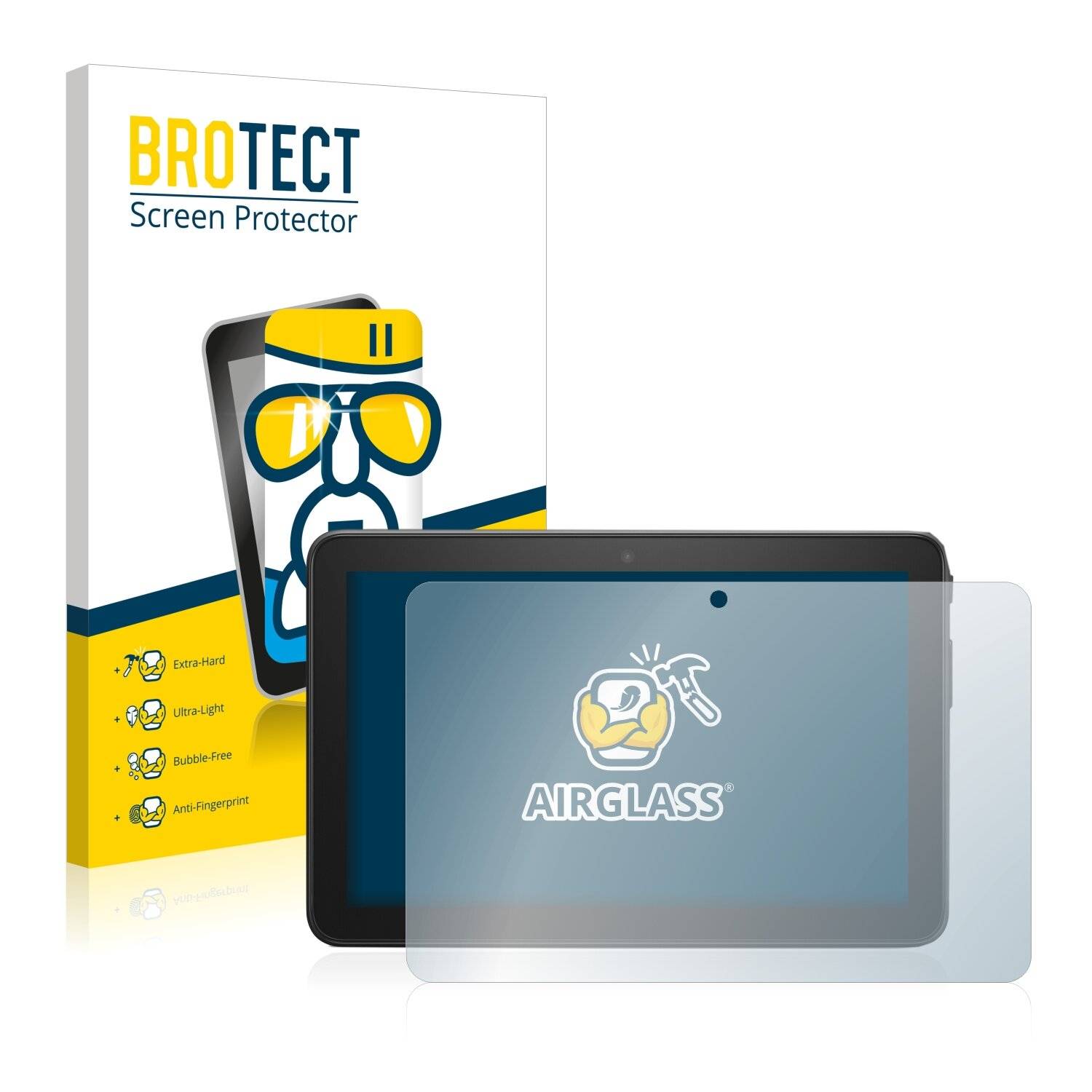 BROTECT AirGlass Schutzglas Folie für Amazon Fire 7